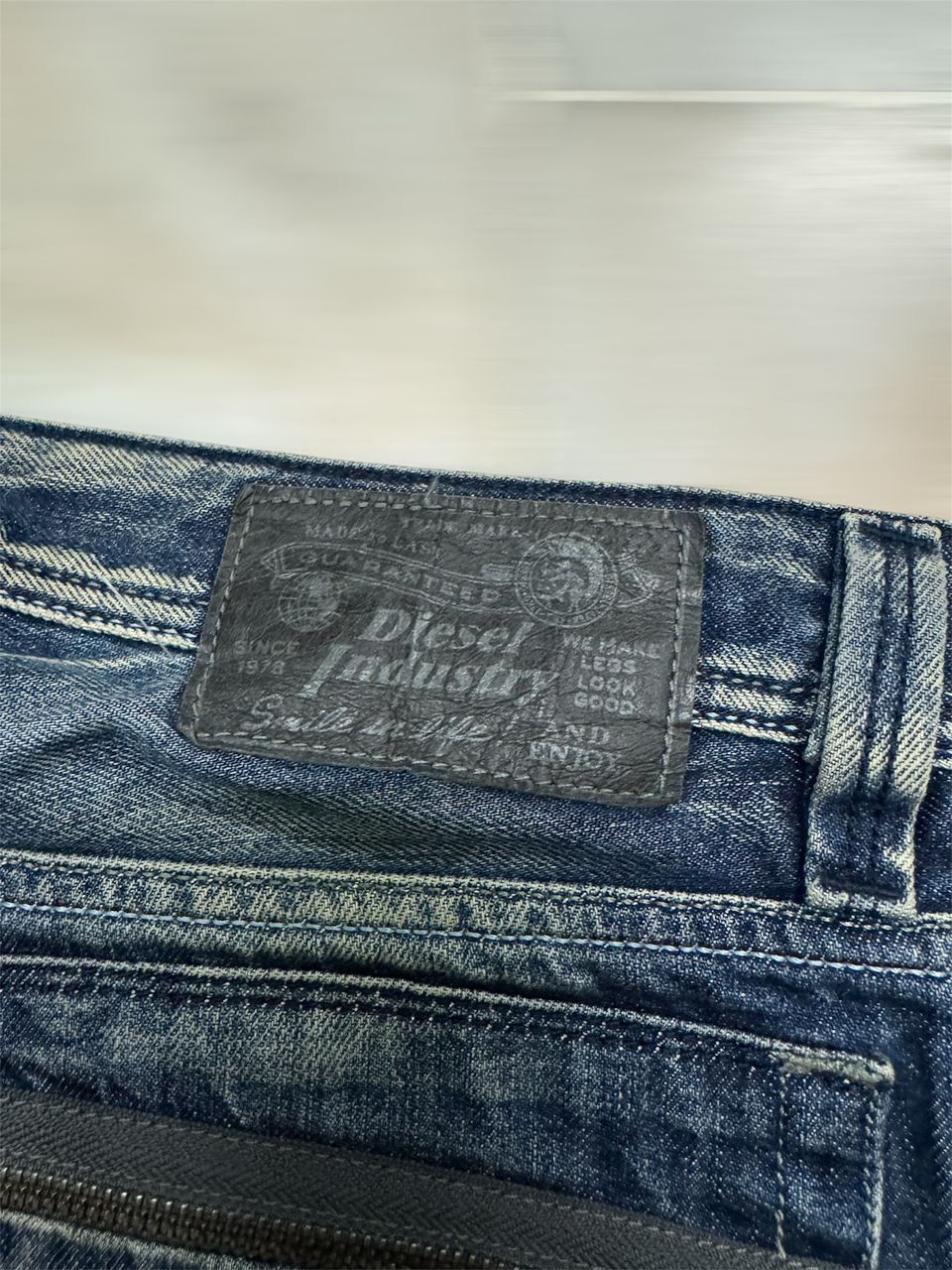 Diesel VINTAGE 00s DIESEL LARKEE-ZIP RUSTY MUD-PUNK DISTRESSING Size US 32 / EU 48 - 16 Thumbnail