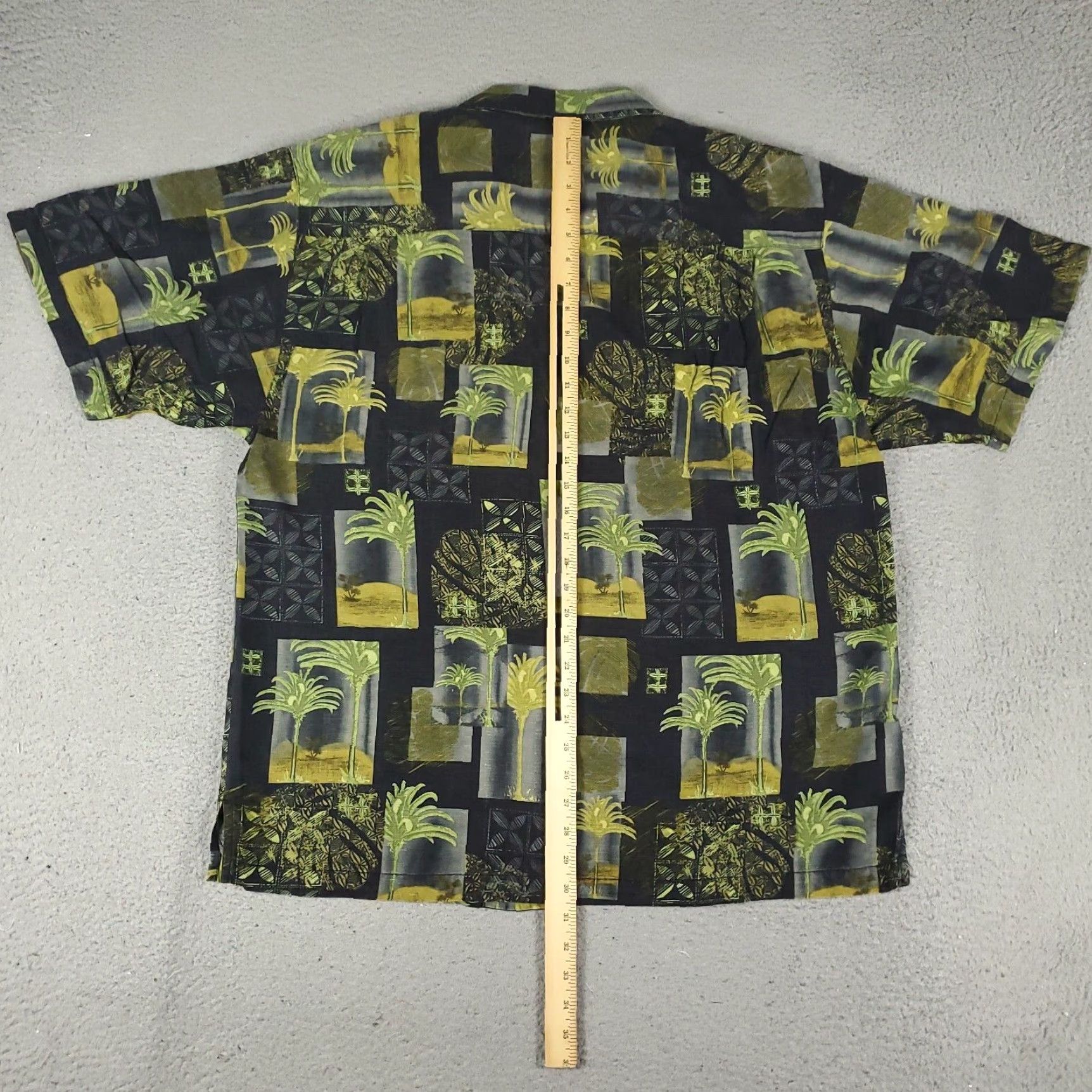 Tommy Bahama Tommy Bahama Shirt Mens XL Black Silk Hawaiian Button Up Short Sleeve Shirt Size US XL / EU 56 / 4 - 4 Thumbnail