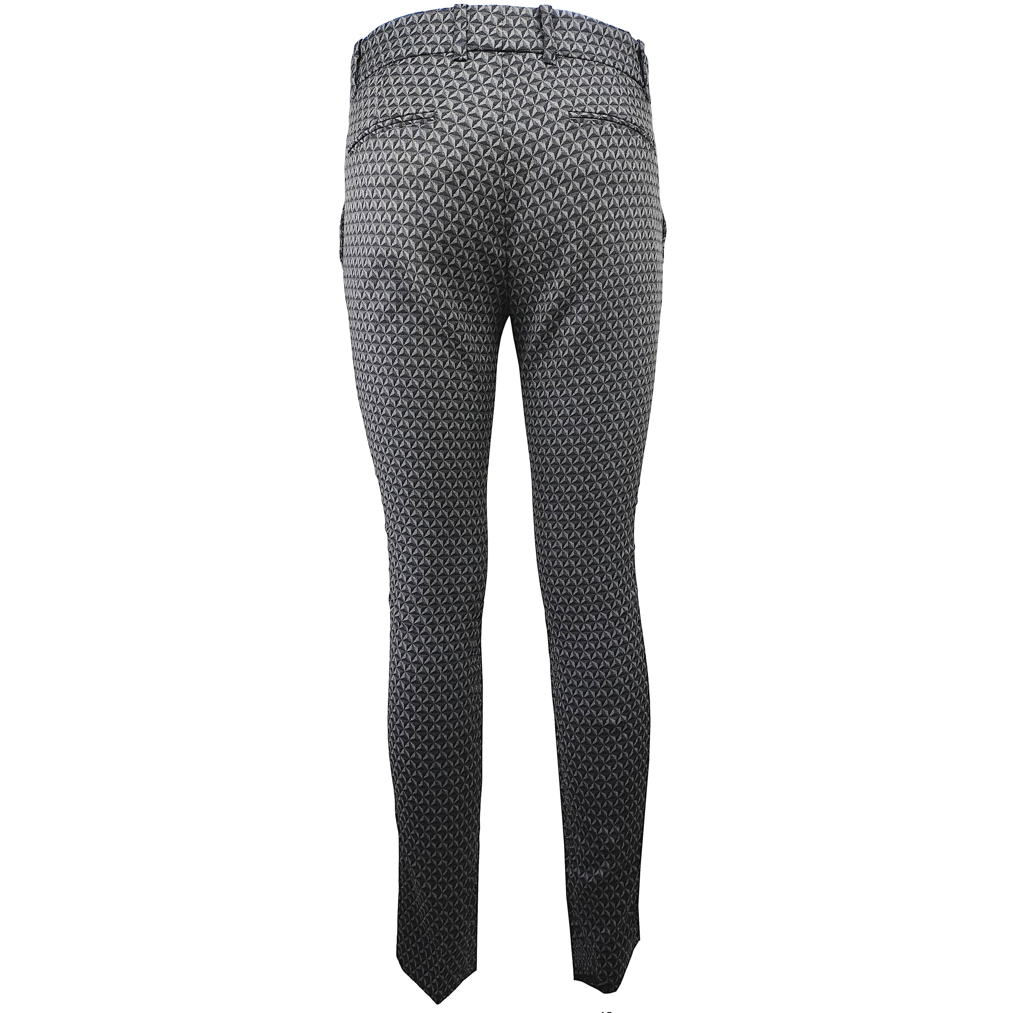 Gucci Authentic Geometric 3D Jacquard Wool-Blend Trousers Size 26" / US 2 / IT 38 - 4 Thumbnail