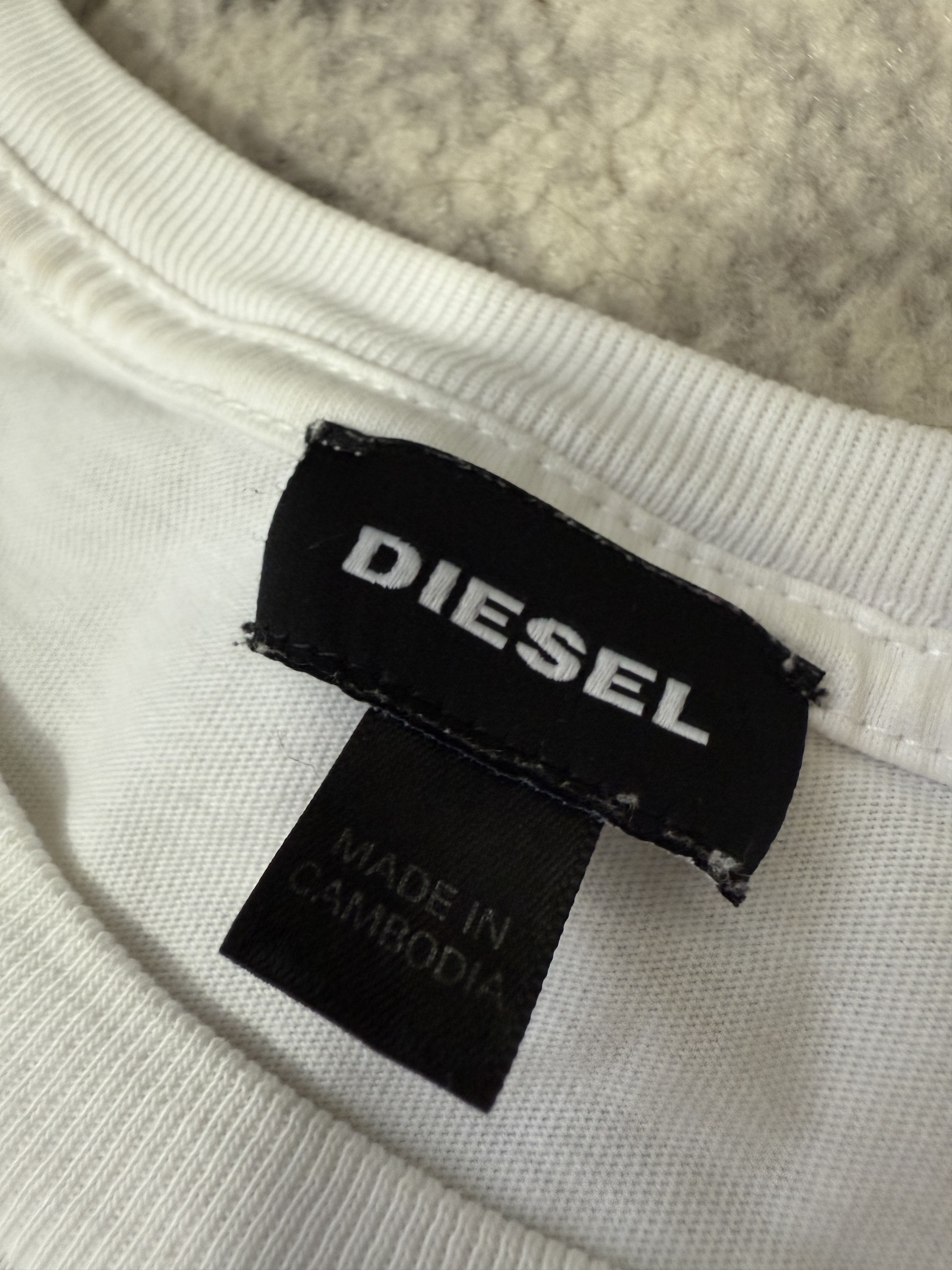 Diesel × Japanese Brand Y2K Diesel Long Sleeve T-Shirt Size US L / EU 52-54 / 3 - 4 Thumbnail