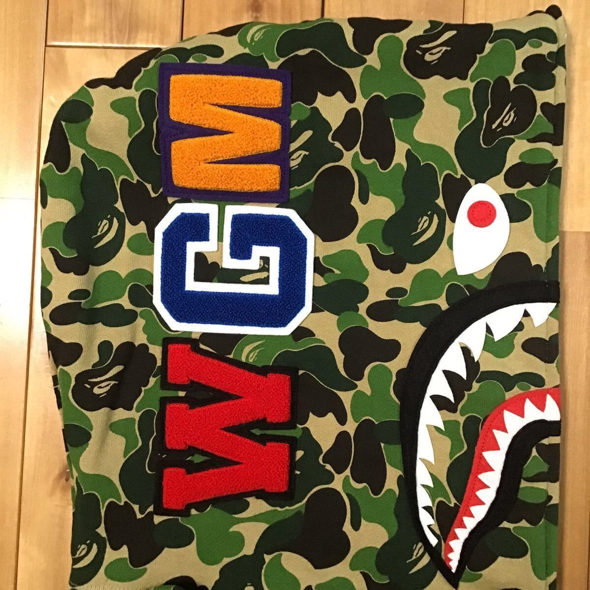 Bape 🔥2XL🔥 BAPE ABC camo green shark full zip hoodie APE XXL Size US XXL / EU 58 / 5 - 4 Thumbnail