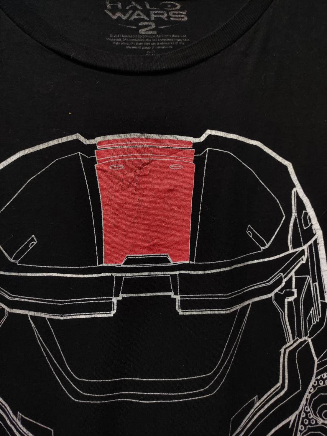 Halo Halo Wars 2 " Spartan Helmet " Game Promo T-Shirt Size US XXL / EU 58 / 5 - 3 Thumbnail