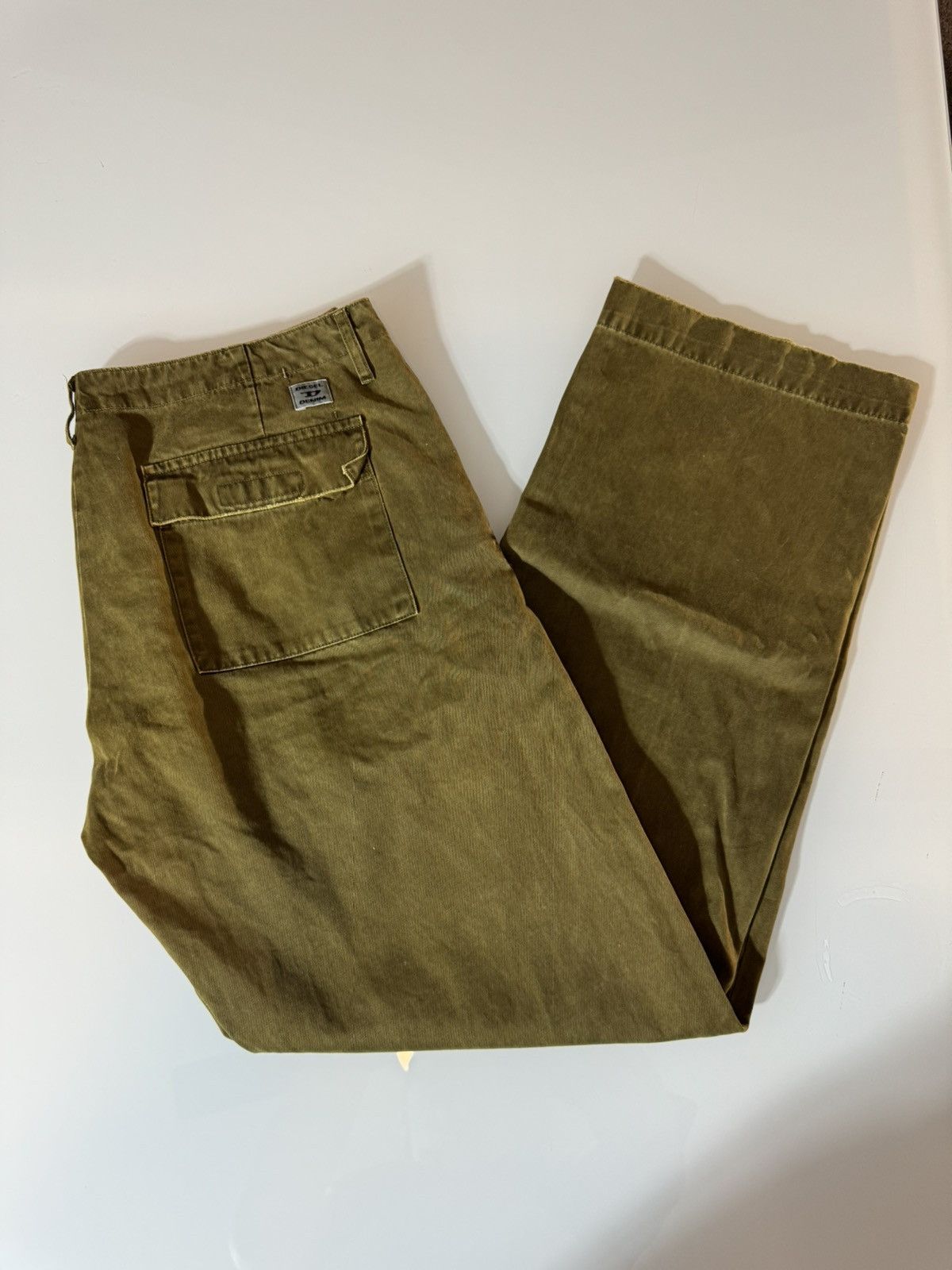 Diesel × Diesel Black Gold DIESEL WIDE LEG PANT Size US 36 / EU 52 - 1 Thumbnail