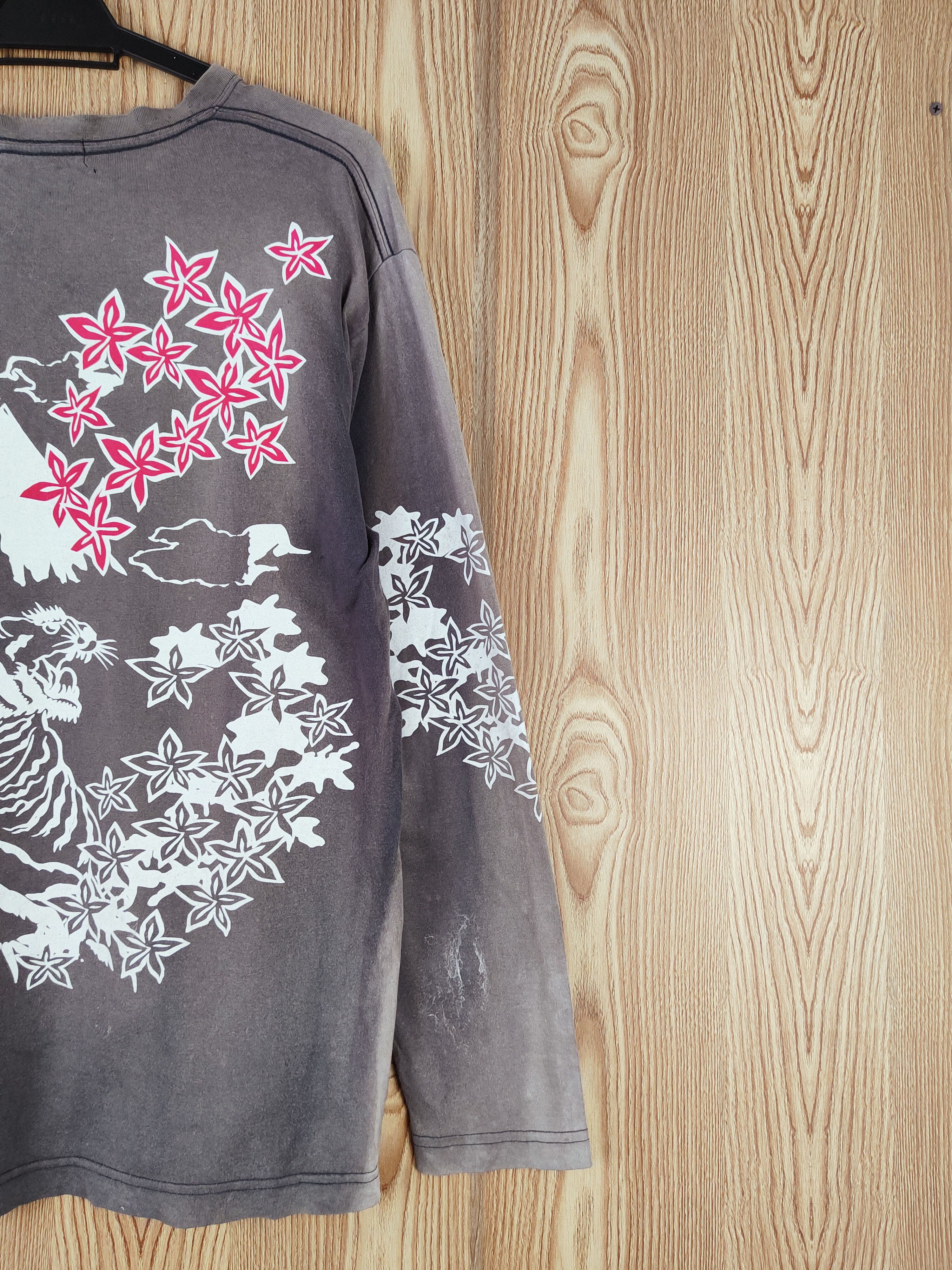 Vintage Mind Games Dark Gray Faded Long Sleeve T-shirts #W591 Size US L / EU 52-54 / 3 - 3 Thumbnail