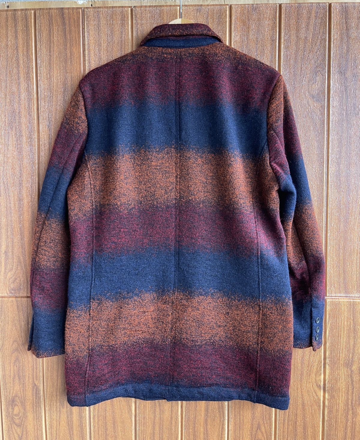 Vintage Last Drop🔥Rare🔥Vintage Angeebros Wool Blazer Navajo Design Size US L / EU 52-54 / 3 - 3 Thumbnail