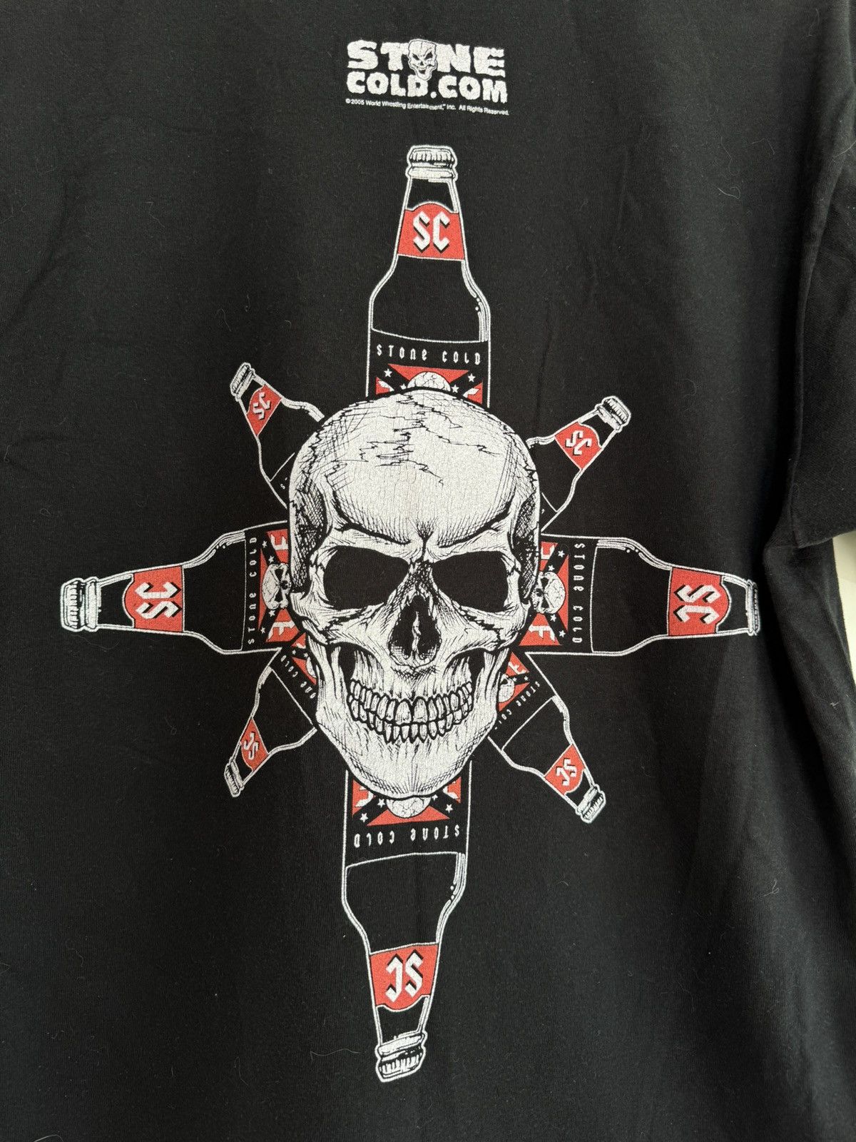Vintage × WWE × WWF Vintage Stone Cold Steve Austin 2005 BYOB T-shirt Size US L / EU 52-54 / 3 - 5 Thumbnail
