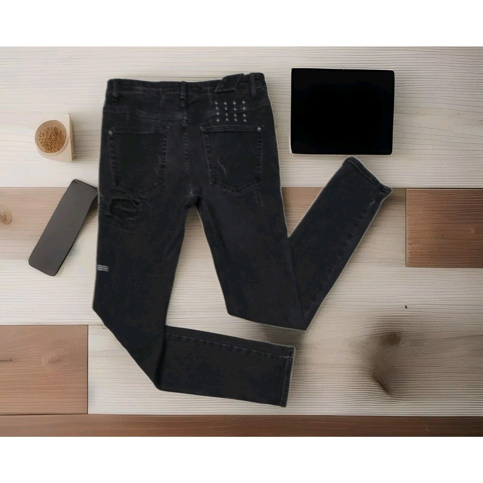 Ksubi Ksubi Chitch Boneyard $180 Aggressive Distressed Jeans Size US 31 - 6 Thumbnail