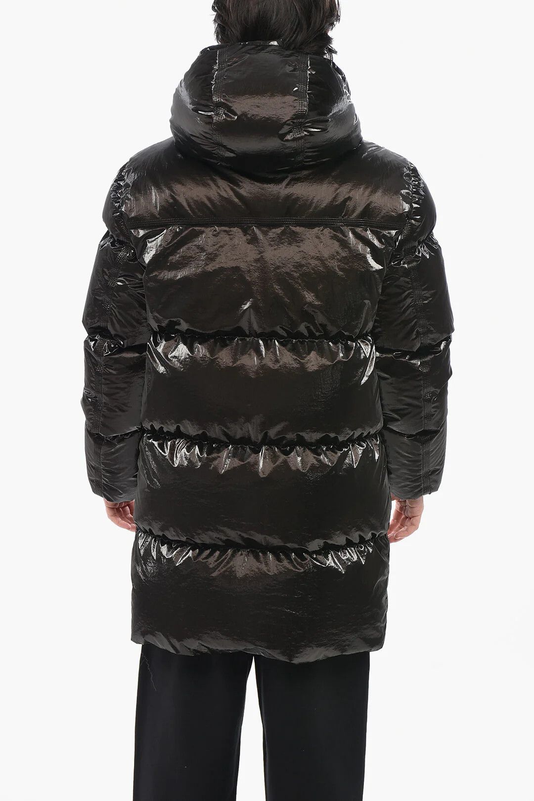 Givenchy og1mm0326 Coated Nylon Puffer Jacket in Black Size US S / EU 44-46 / 1 - 2 Thumbnail