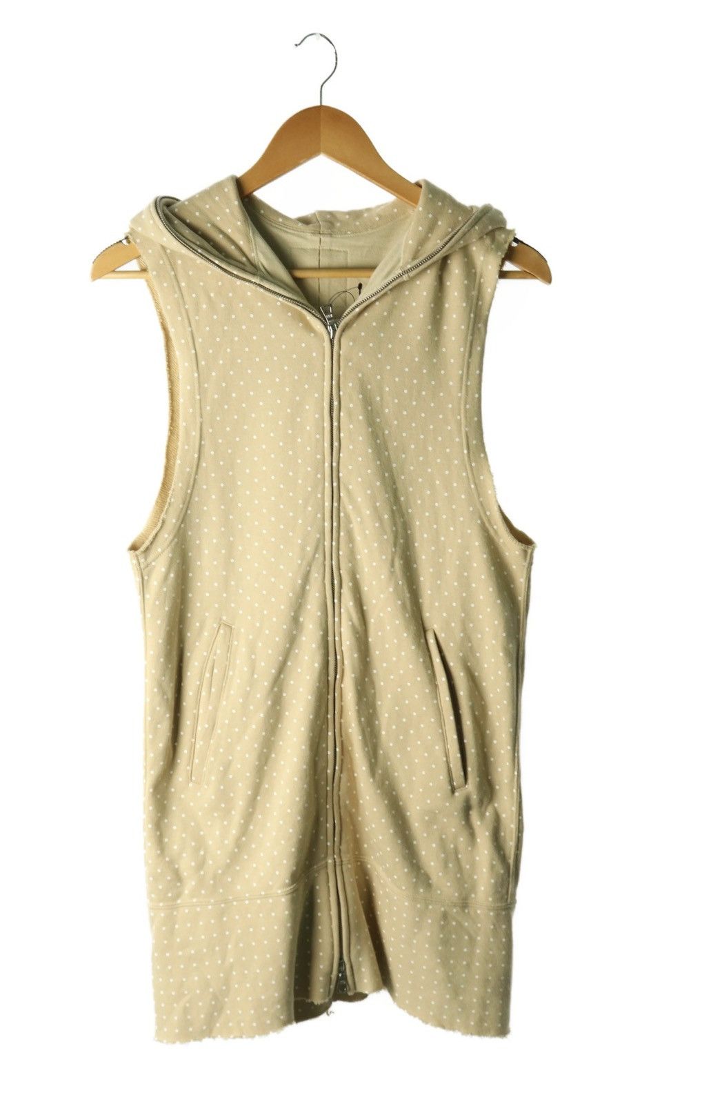 Comme des Garcons CDG Polka Dot Sleeveless Hoodie Size US XS / EU 42 / 0 - 1 Thumbnail