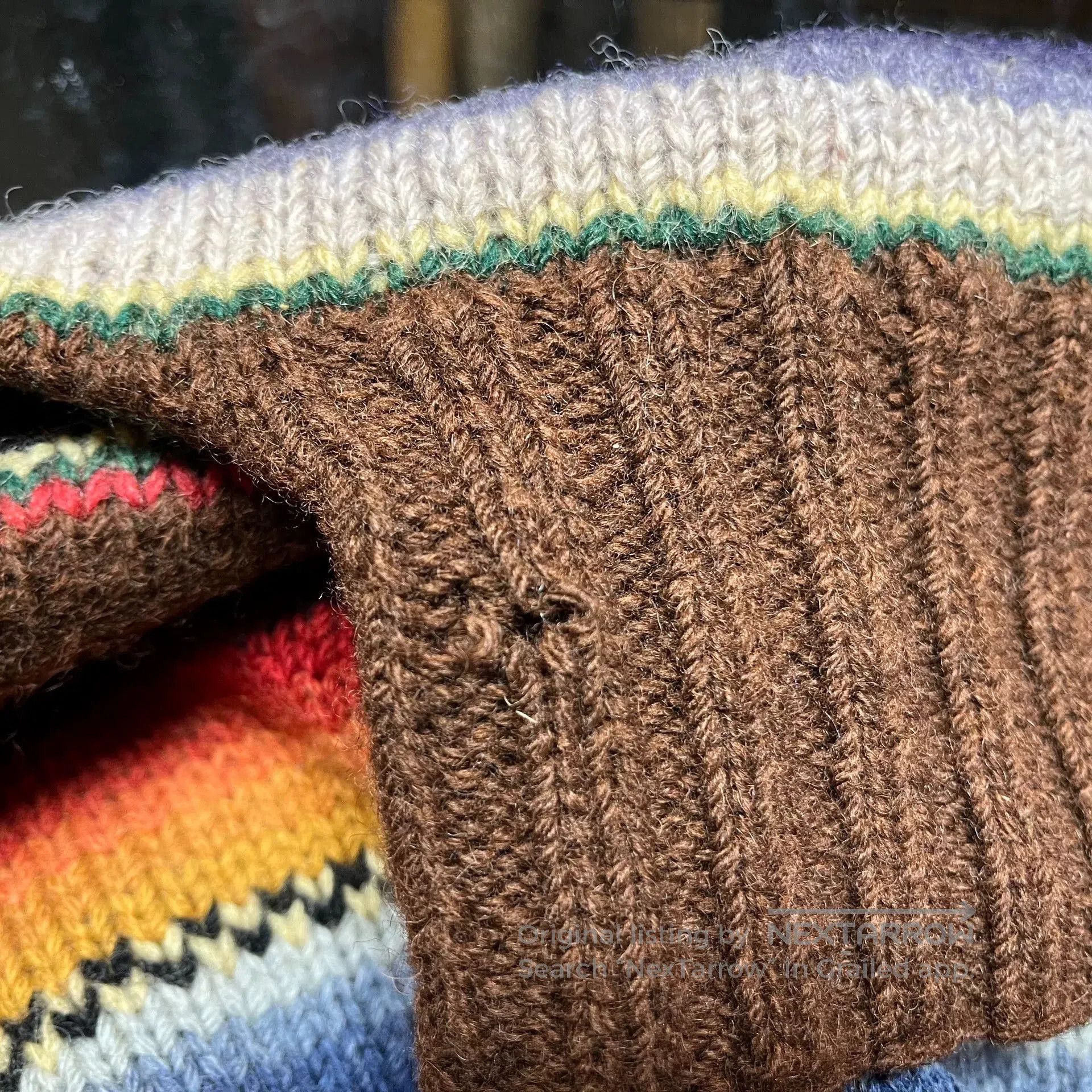 RRL Ralph Lauren colorful striped wool sweater by Ralph Lauren. Size US S / EU 44-46 / 1 - 6 Thumbnail