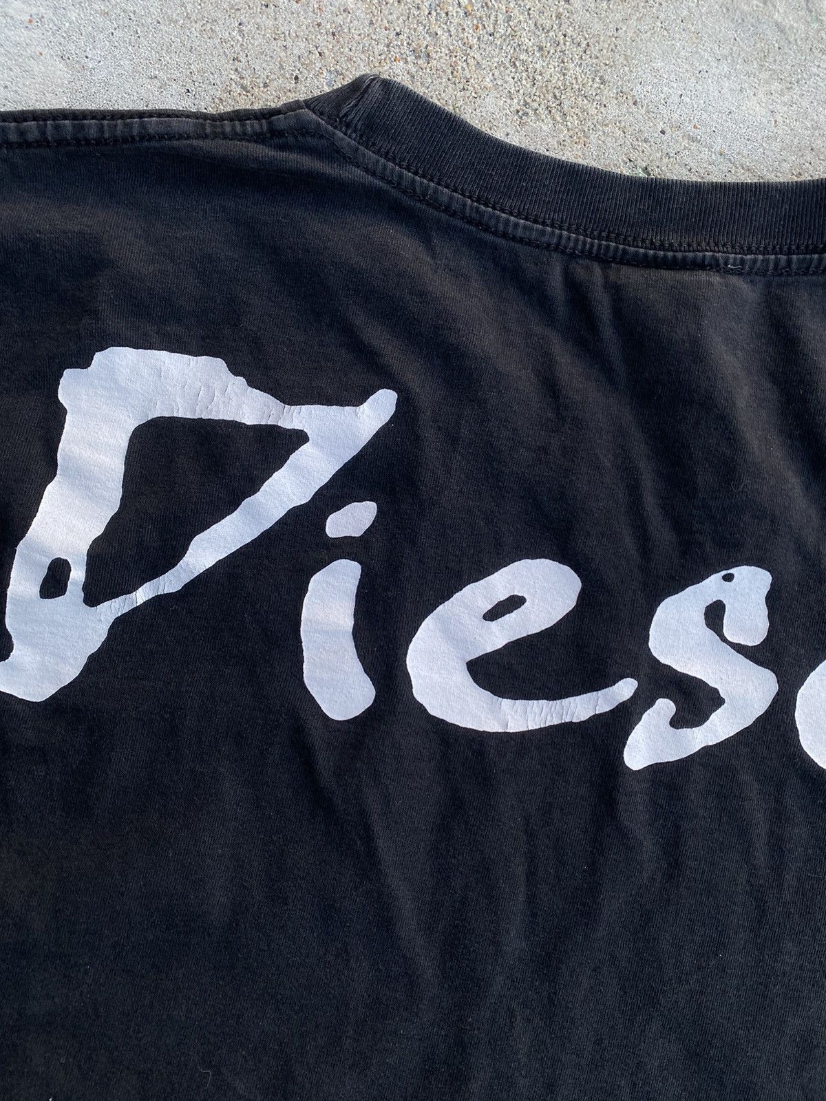 Diesel × Vintage Vintage Diesel Cropped Boxy T-shirt Size US XL / EU 56 / 4 - 3 Thumbnail