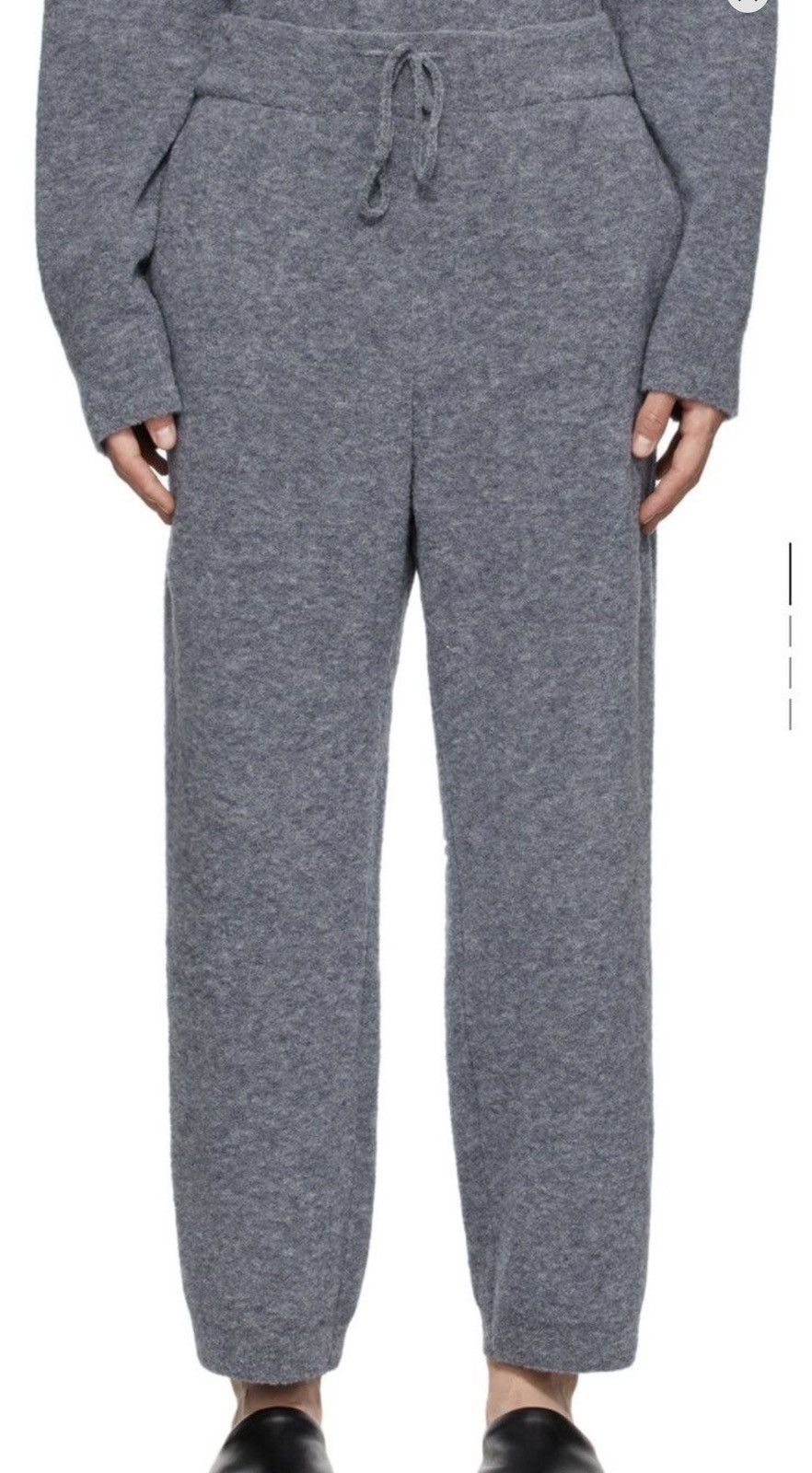 LE17SEPTEMBRE LE17SEPTEMBRE Gray Boucle Lounge Pants Size US 32 / EU 48 - 1 Thumbnail