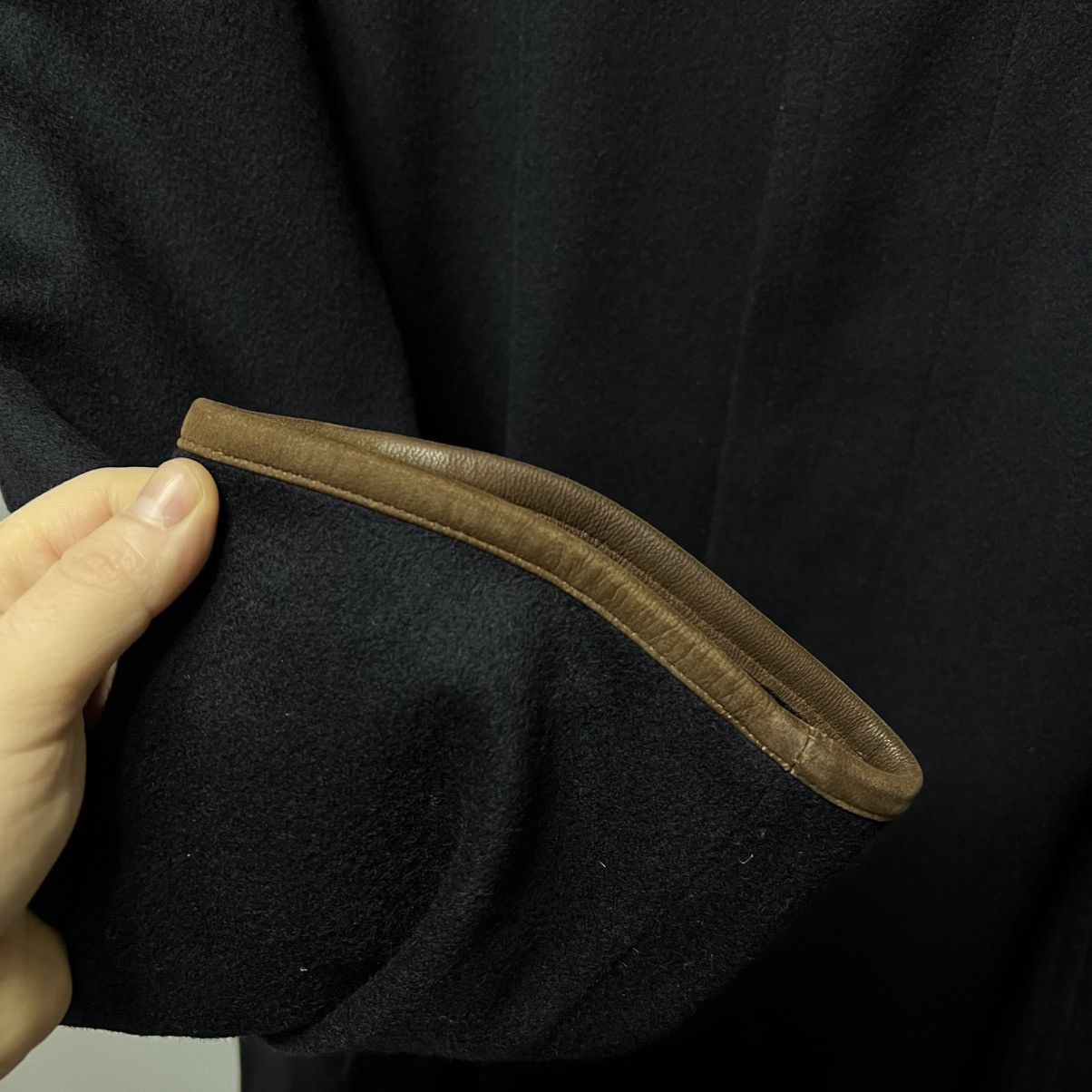 Schneiders Schneiders Salzburg Wool Long Overcoat Black Wool + Alpaca Size US L / EU 52-54 / 3 - 11 Thumbnail