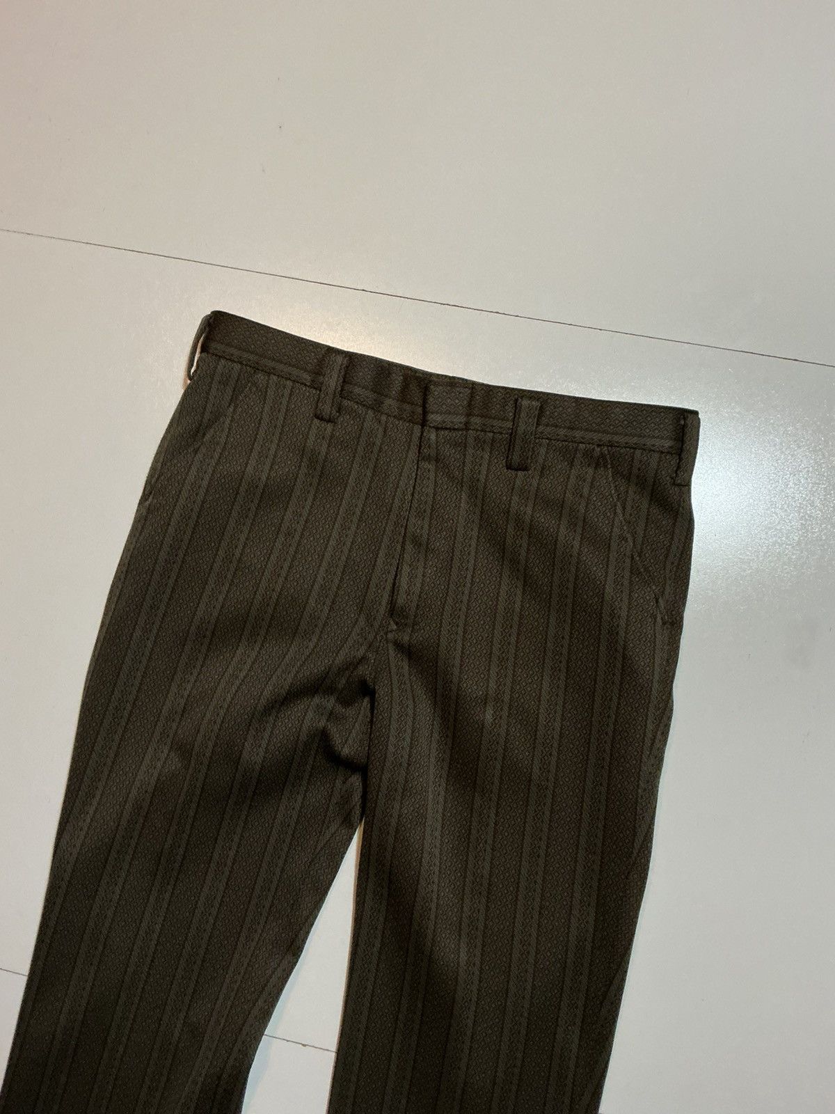 Vintage Vintage 70s Pattern Print Striped Flare Disco Dress Pants Size US 32 / EU 48 - 4 Thumbnail