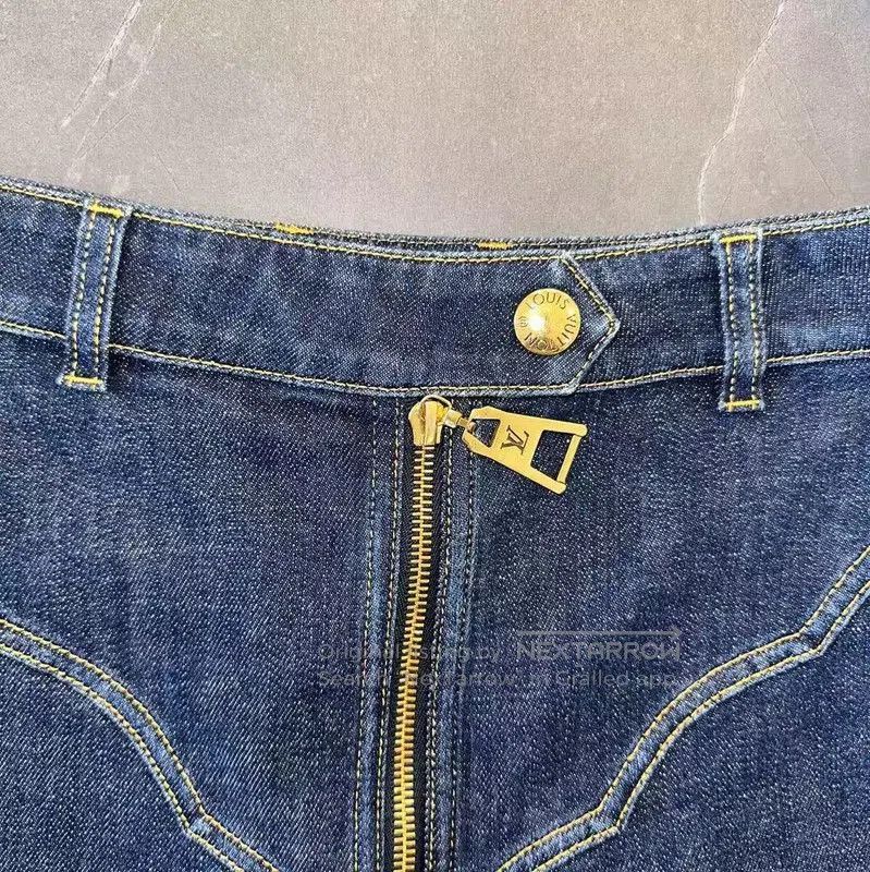 Louis Vuitton Louis Vuitton Summer Blue Cotton Shorts . Size 23" - 5 Thumbnail
