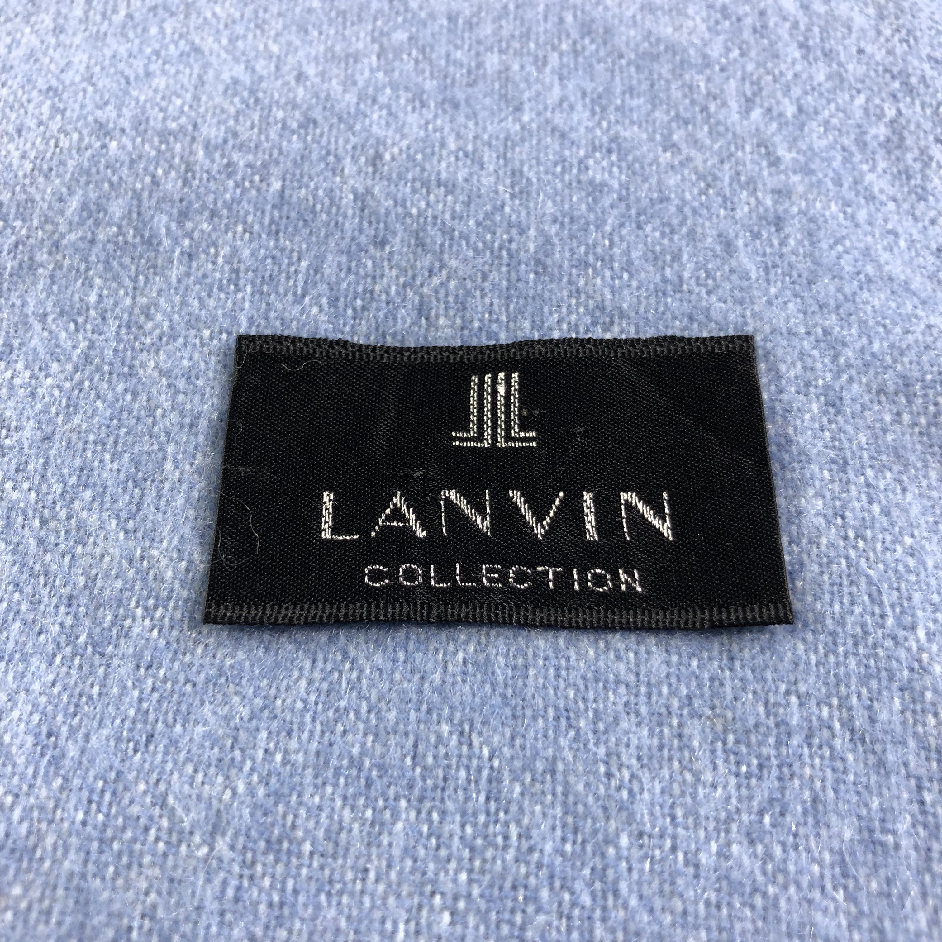 Lanvin Lanvin Cashmere Scarf Muffler V1230 Size ONE SIZE - 4 Thumbnail