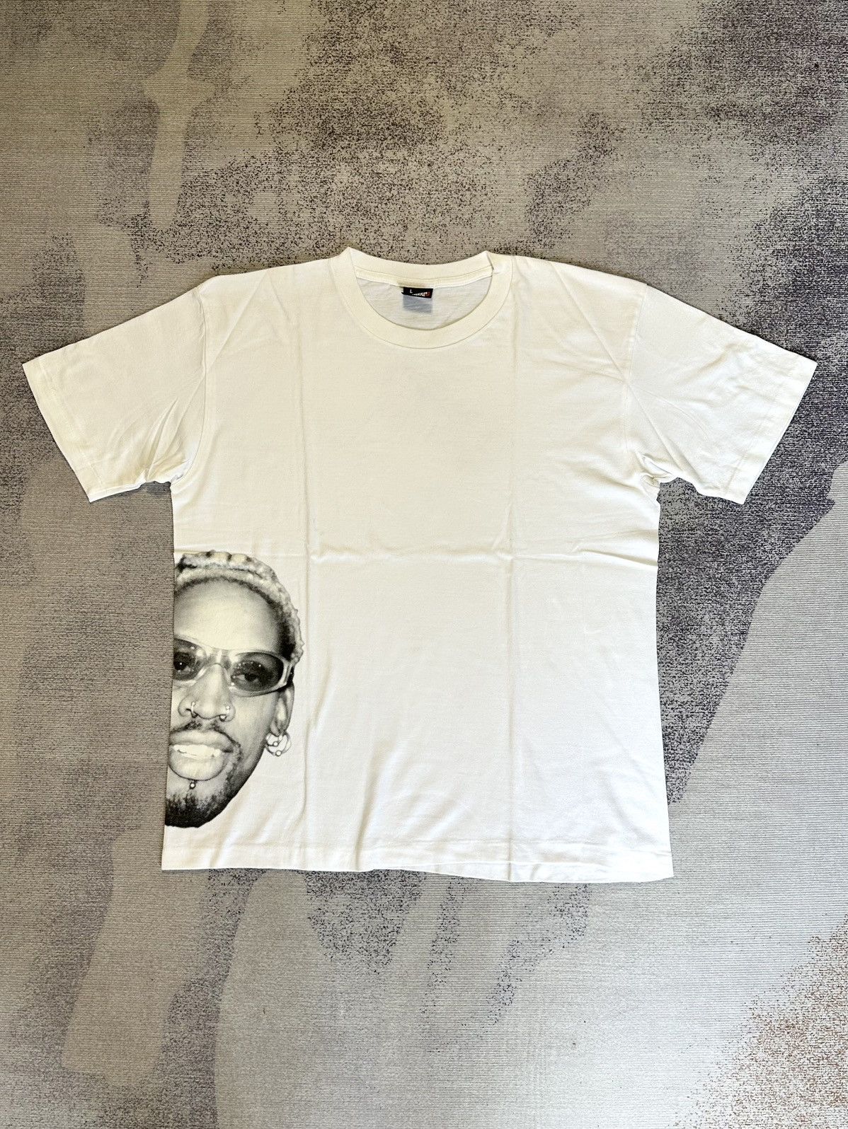 Band Tees Vintage Dennis Rodman Rapper Singgle Stich 90s T-Shirts Size US L / EU 52-54 / 3 - 1 Thumbnail