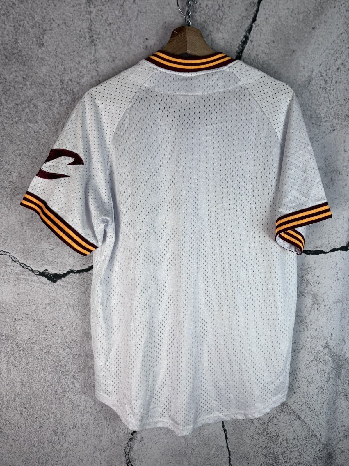 MLB Vintage 90s MLB Baseball Cleveland Indians Jersey Starter Size US L / EU 52-54 / 3 - 2 Thumbnail