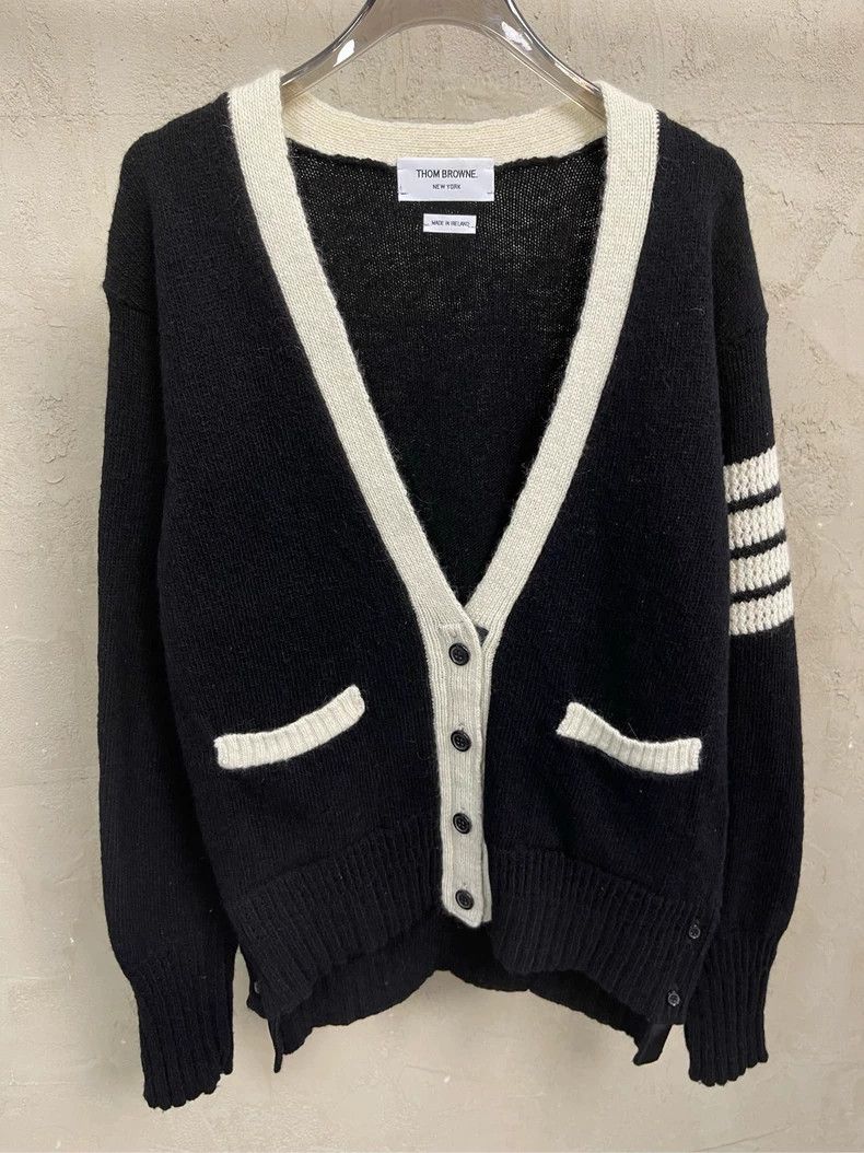 Thom Browne Thom Browne size1 Grayish colored striped brocade silver bu Size US S / EU 44-46 / 1 - 3 Thumbnail