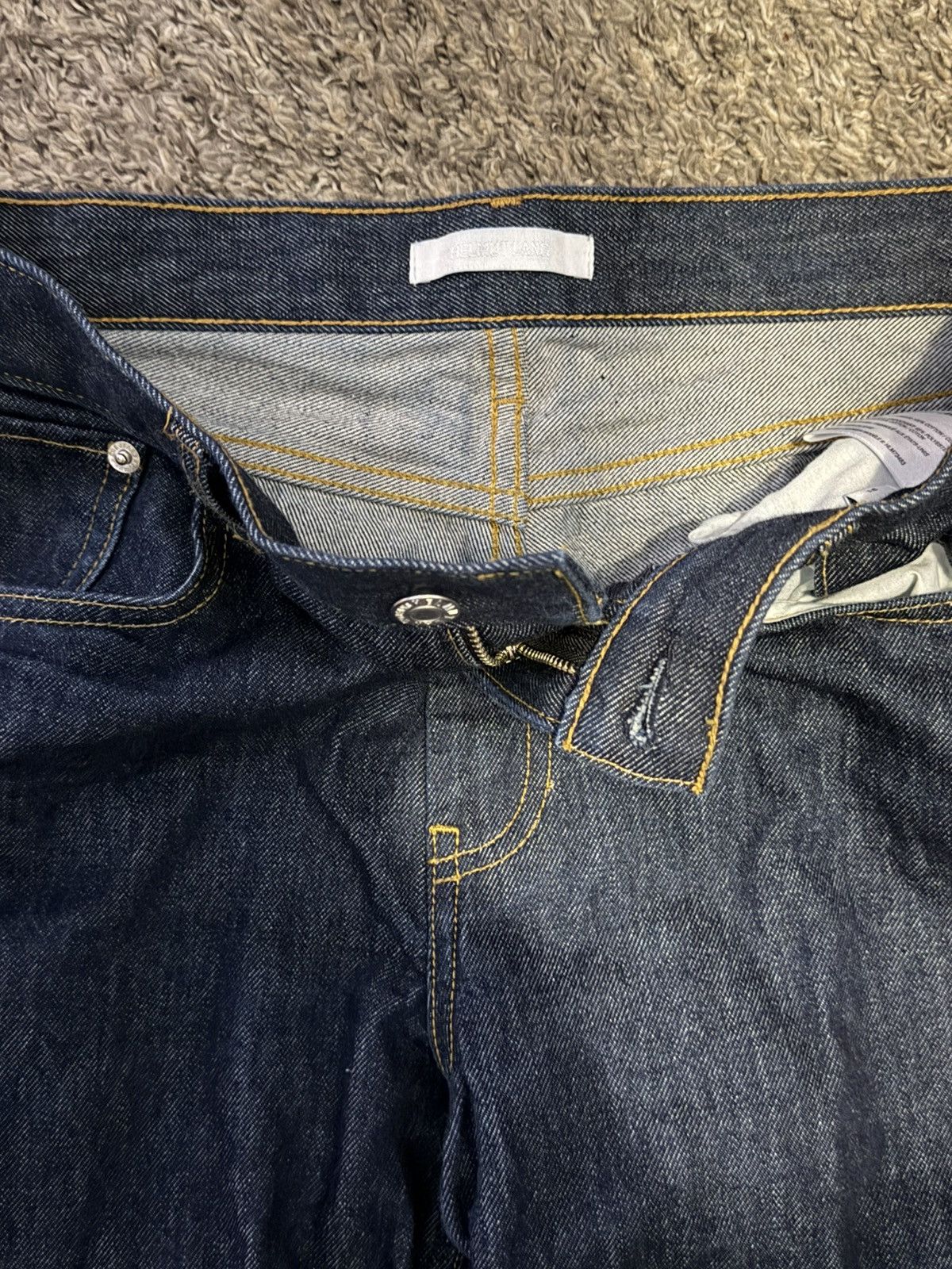 Helmut Lang Helmut Lang Dark Indigo Denim Pants – Made in USA Size US 31 - 3 Thumbnail