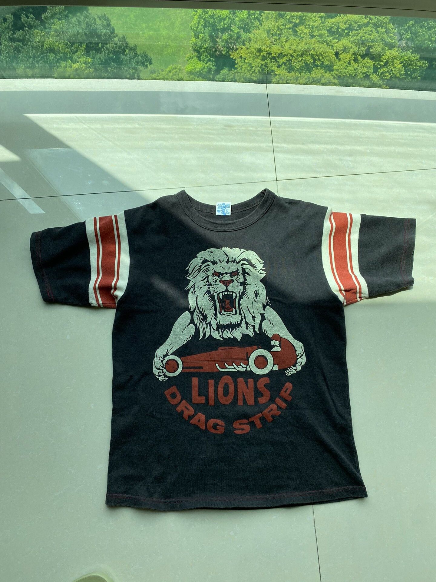 Freewheelers Youth Graphic Tee with Drag Strip Print Size US S / EU 44-46 / 1 - 1 Thumbnail
