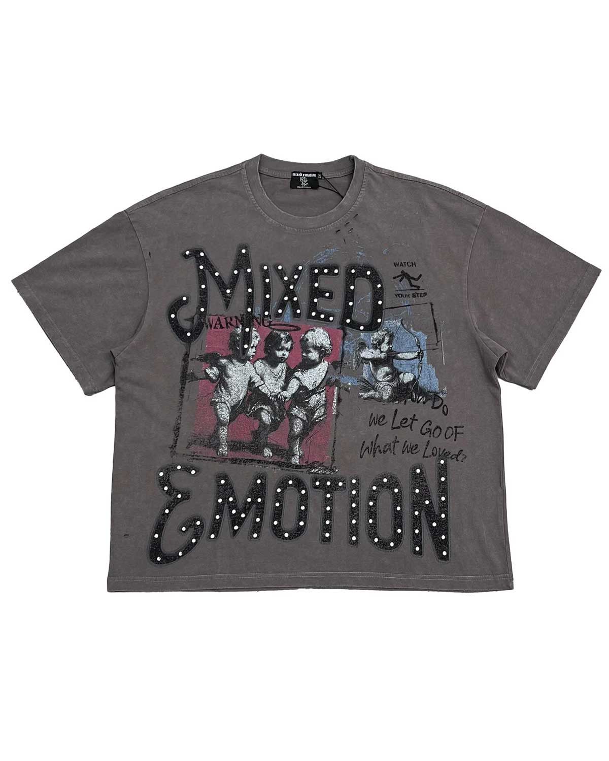Other Mixed Emotions Friends Tee Grey Size US XL / EU 56 / 4 - 1 Thumbnail