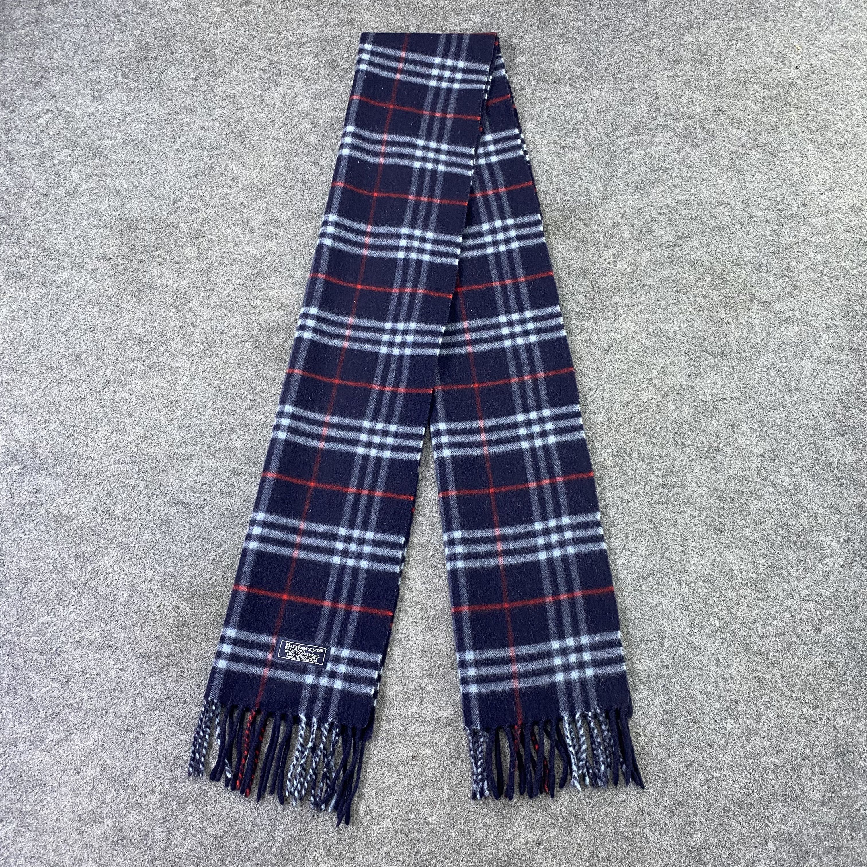 Burberry Burberry Wool Muffler / Scarf / Neckwear-T1513 Size ONE SIZE - 4 Thumbnail