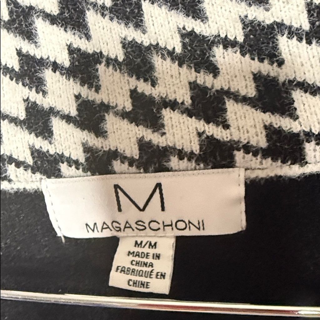 Magaschoni Vintage Magaschoni double breasted Houndstooth wool jacket M Size M / US 6-8 / IT 42-44 - 5 Thumbnail