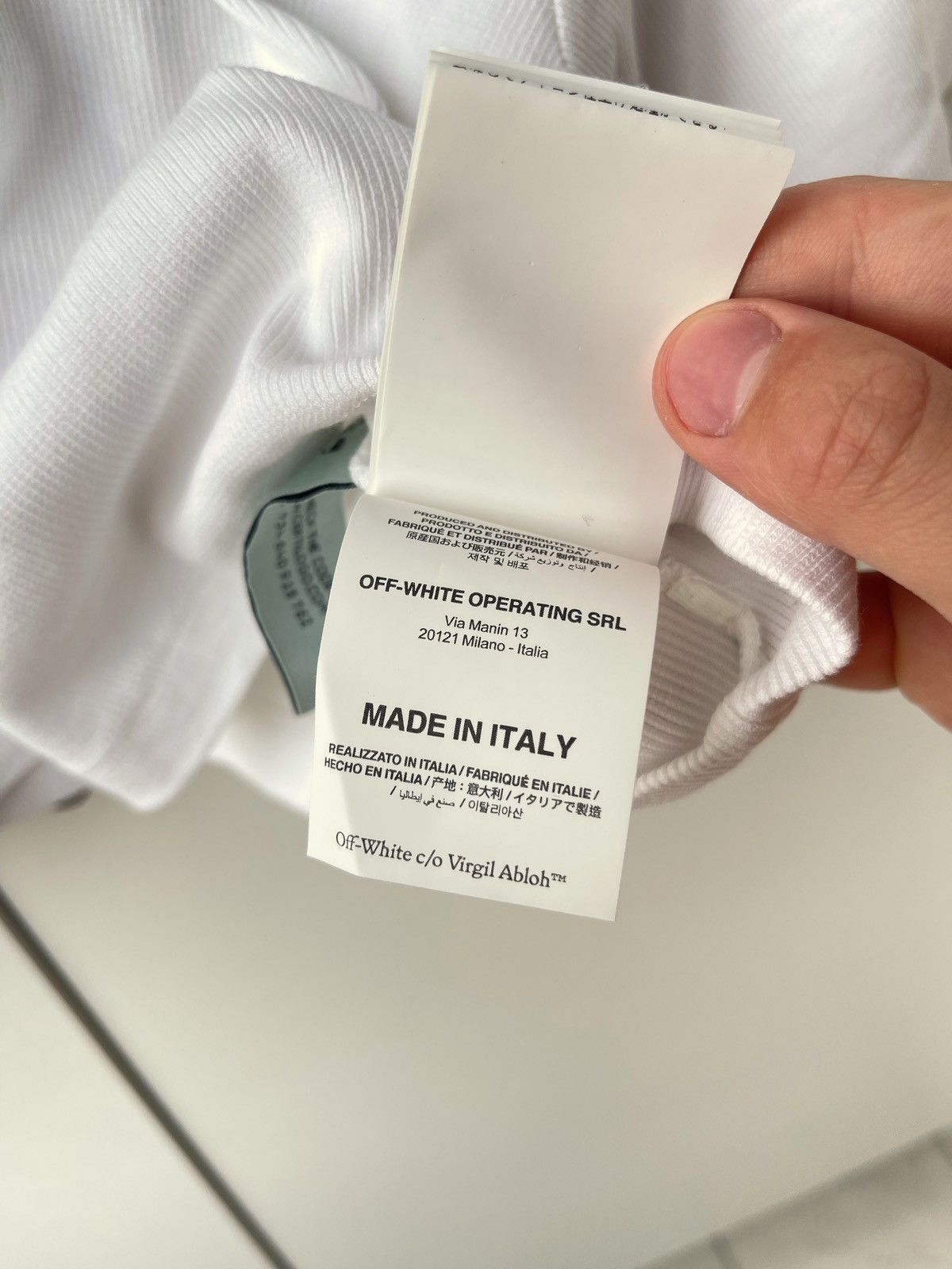 Off-White Off-White Crop Top Size L / US 10 / IT 46 - 9 Thumbnail