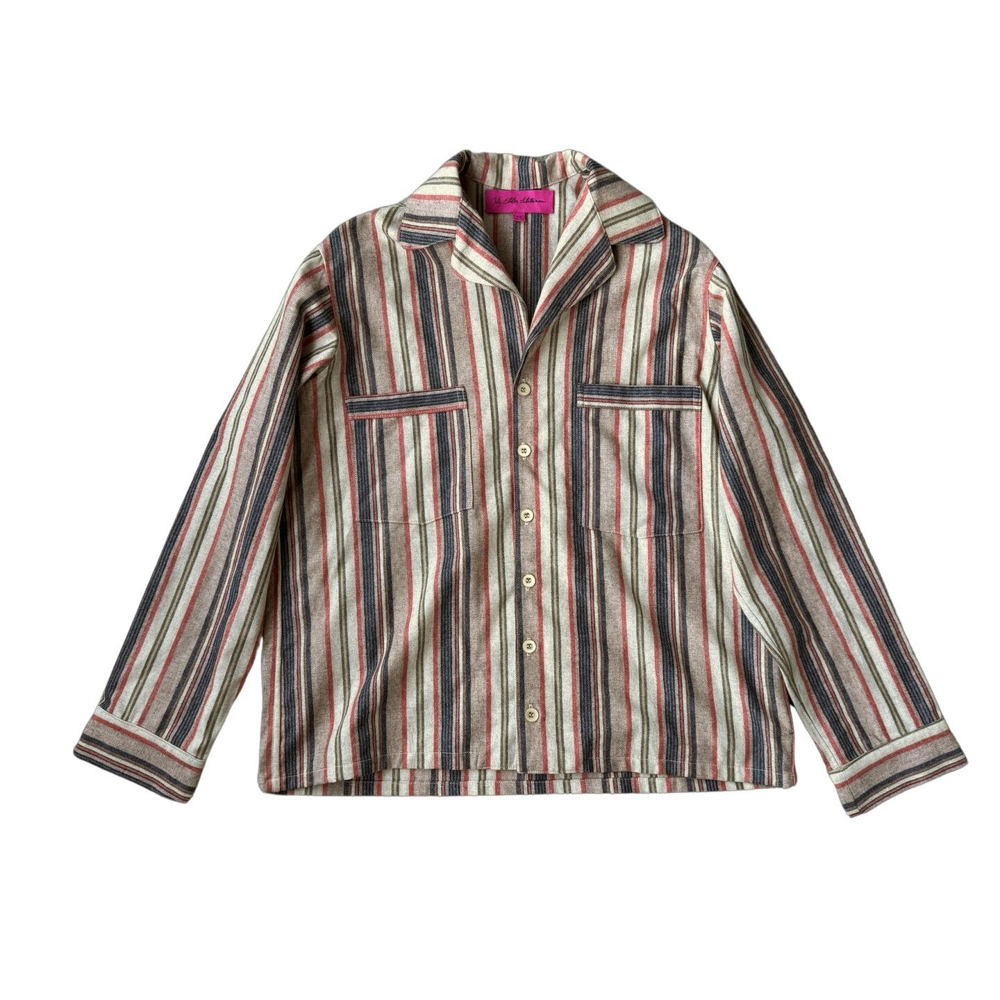 The Elder Statesman SS23 Striped Cashmere Shirt | Grailed