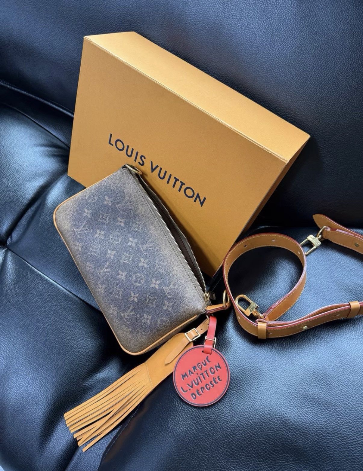 Louis Vuitton LOUIS VUITTON LV POCHEITE ACCESSOIRES XL Size ONE SIZE - 1 Thumbnail