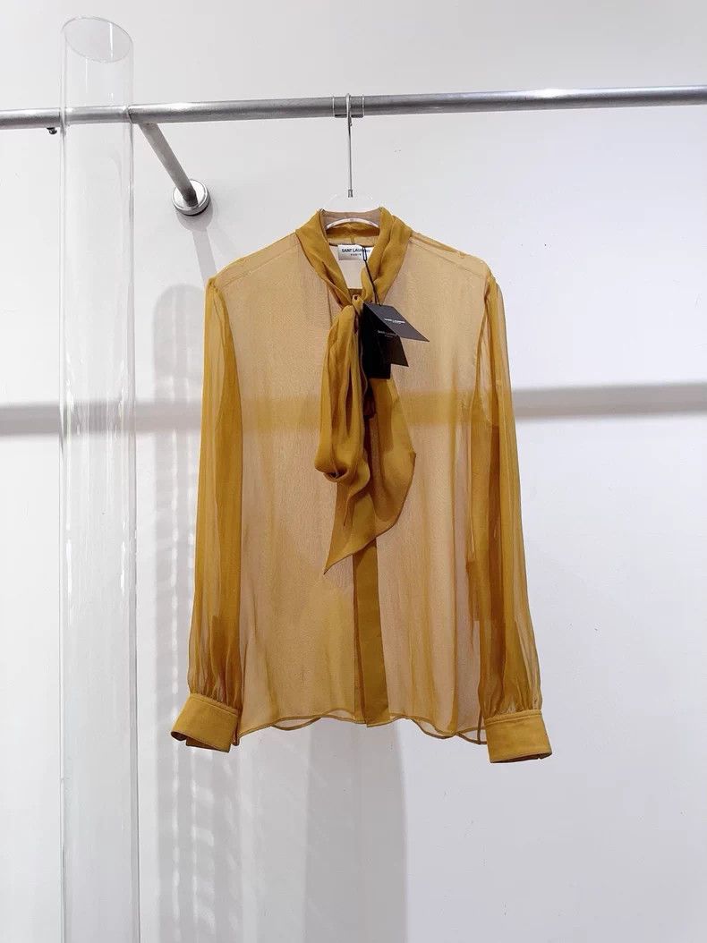 Saint Laurent Paris Saint Laurent Paris size 37 Spring/Summer 22 French Ribbon Size XS / US 0-2 / IT 36-38 - 1 Thumbnail
