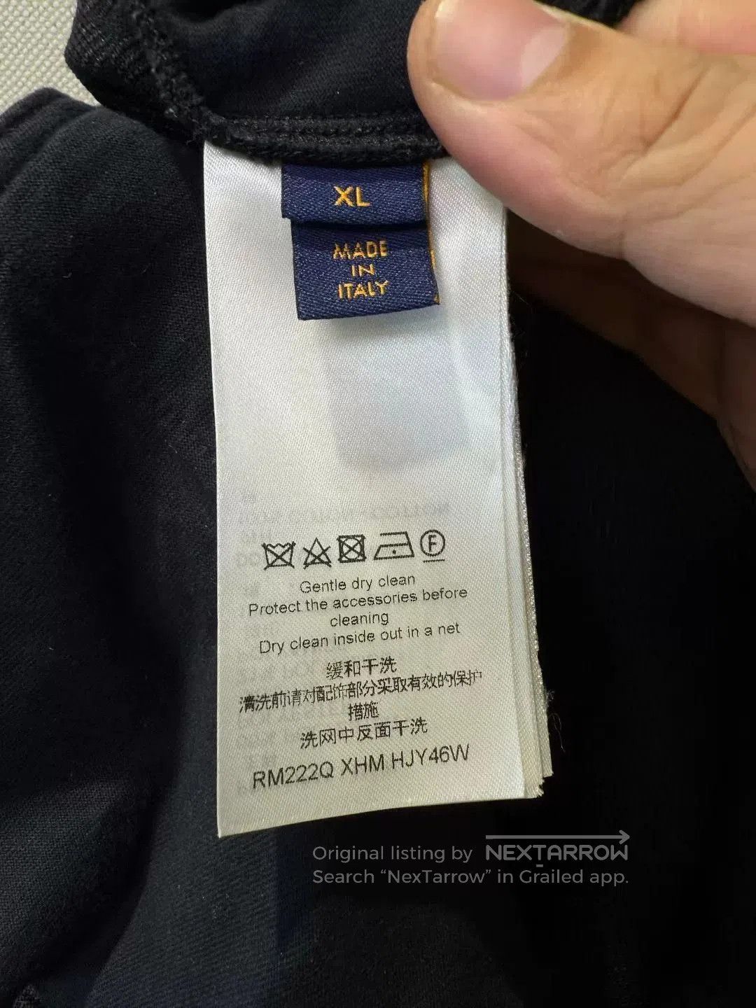 Louis Vuitton louis vuitton black embossed logo sweatpants. Size US 28 / EU 44 - 3 Thumbnail