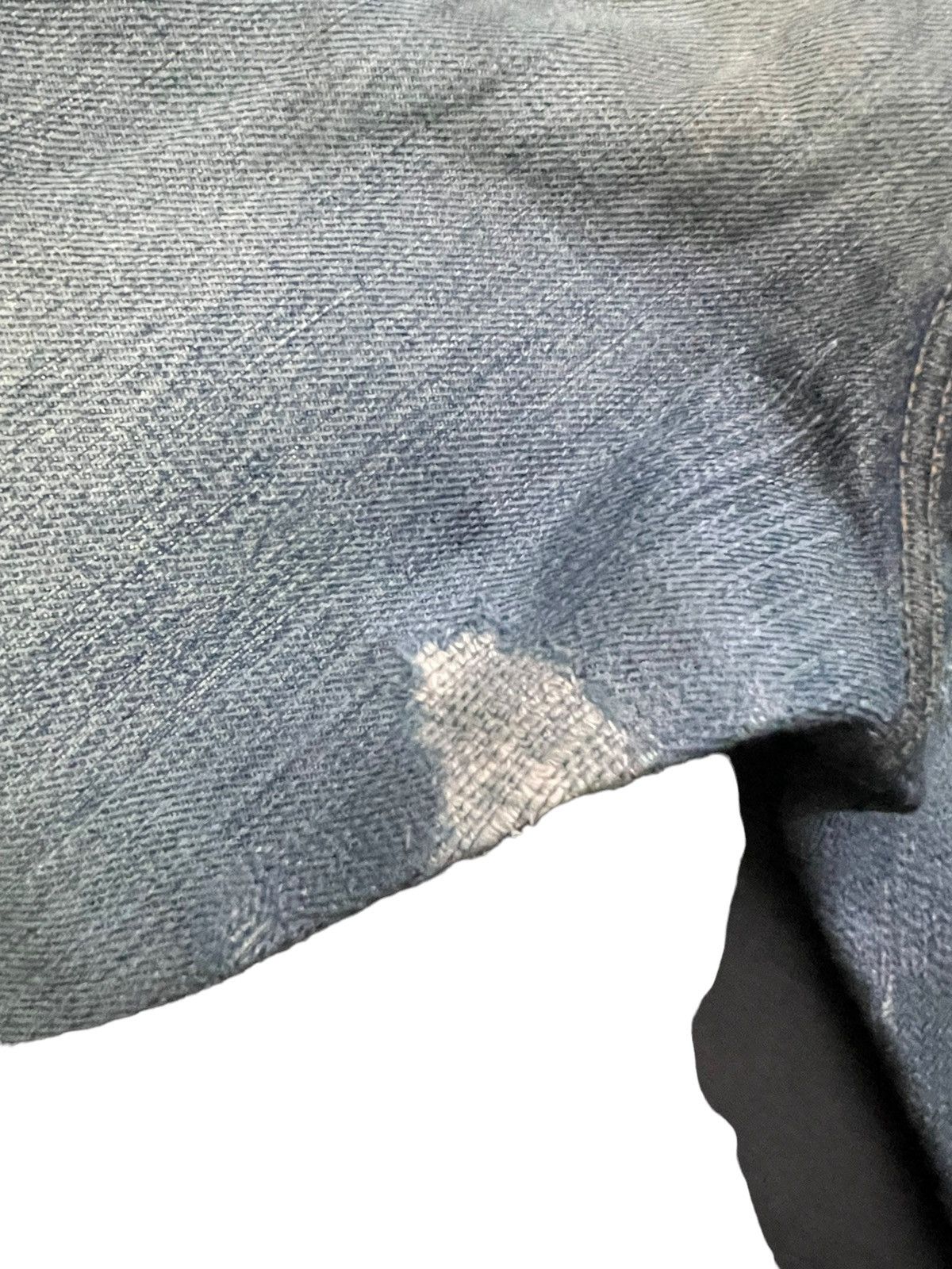 Japanese Brand × Vintage Vintage Blue Way Selvedge Distresed Denim Size US 33 - 12 Thumbnail