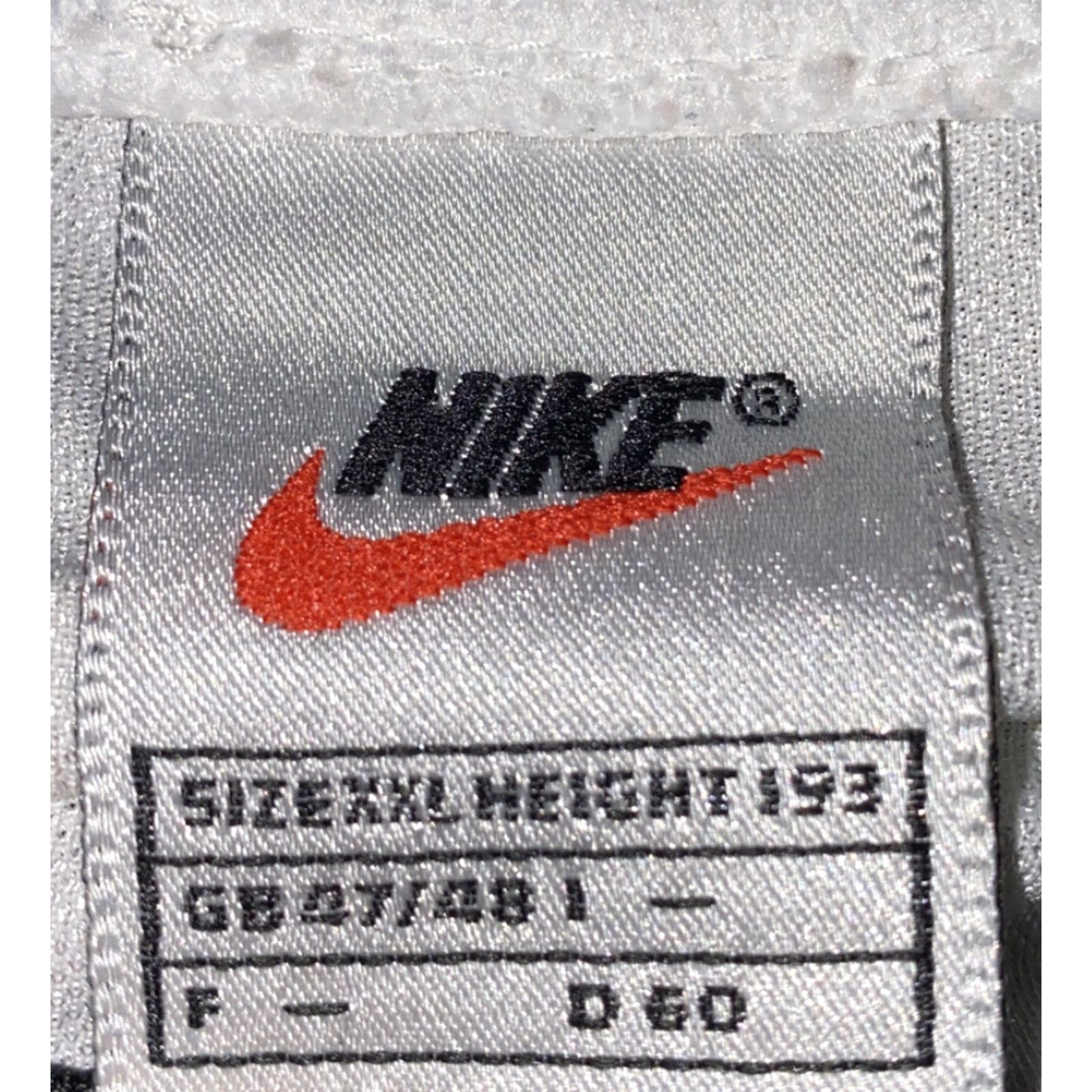 Nike Nike Mens T-Shirt Short Sleeve Jersey 2XL White Gray Regular Size 2XL Size US XXL / EU 58 / 5 - 5 Thumbnail