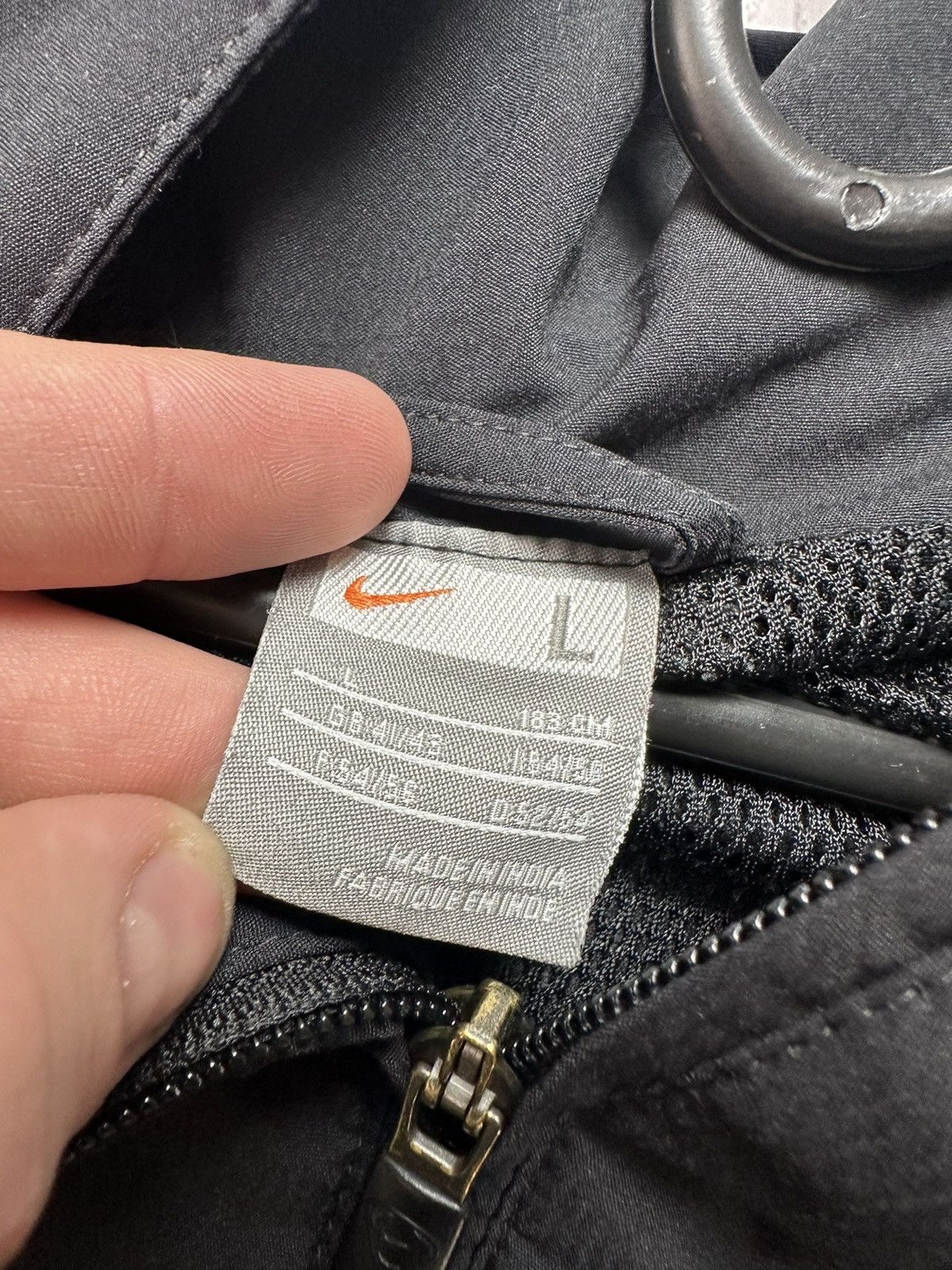 Nike × Vintage Vintage Nike Manchester United soccer jacket size L logo Size US L / EU 52-54 / 3 - 4 Thumbnail