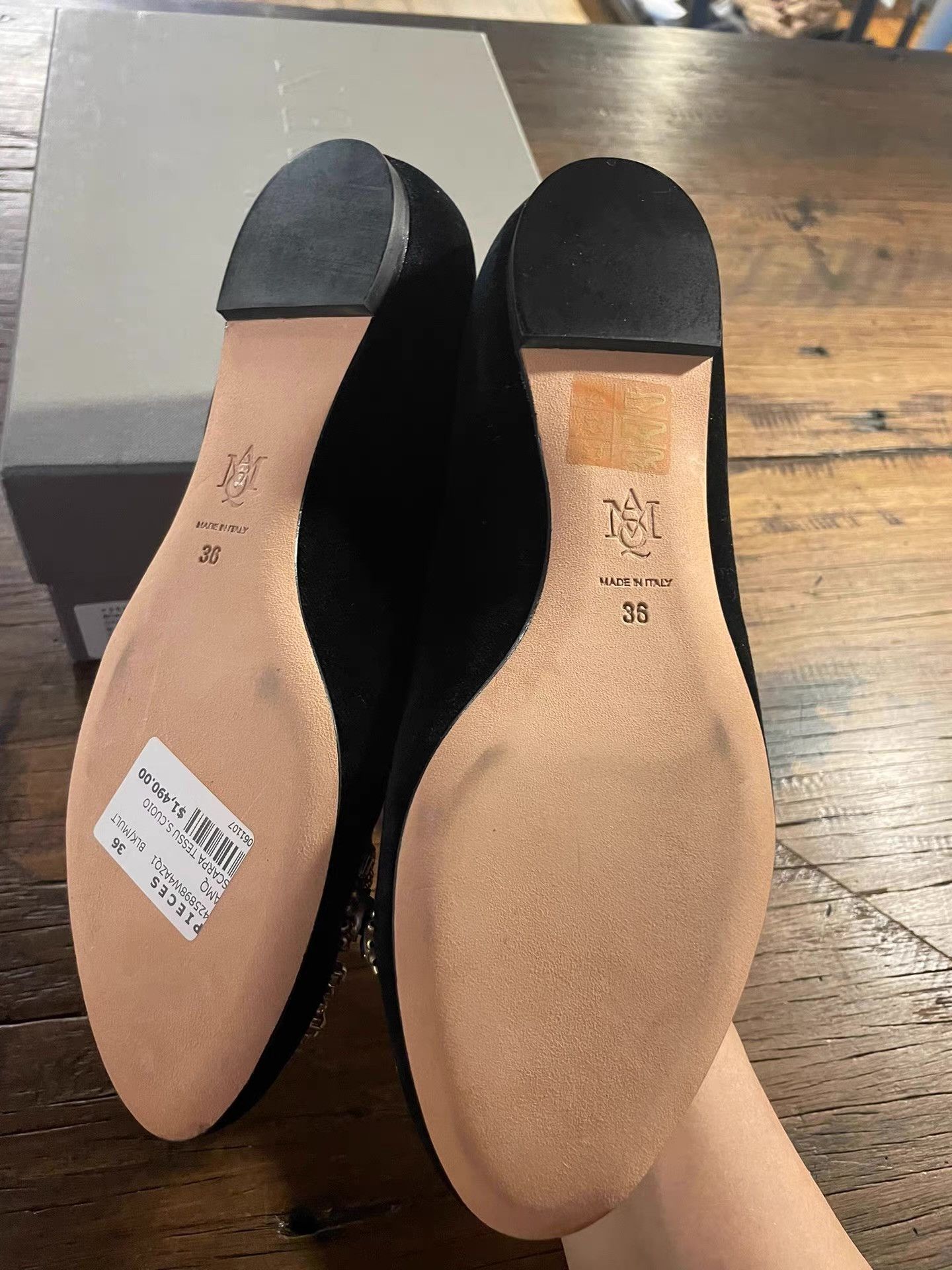 Alexander McQueen Alexander McQueen 16FW Jewel‑Embroidered Loafers Ｑ25 Size US 7 / IT 37 - 5 Thumbnail