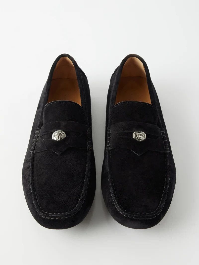 Versace o1y0425 Loafers in Black Size US 6 / EU 39 - 3 Thumbnail