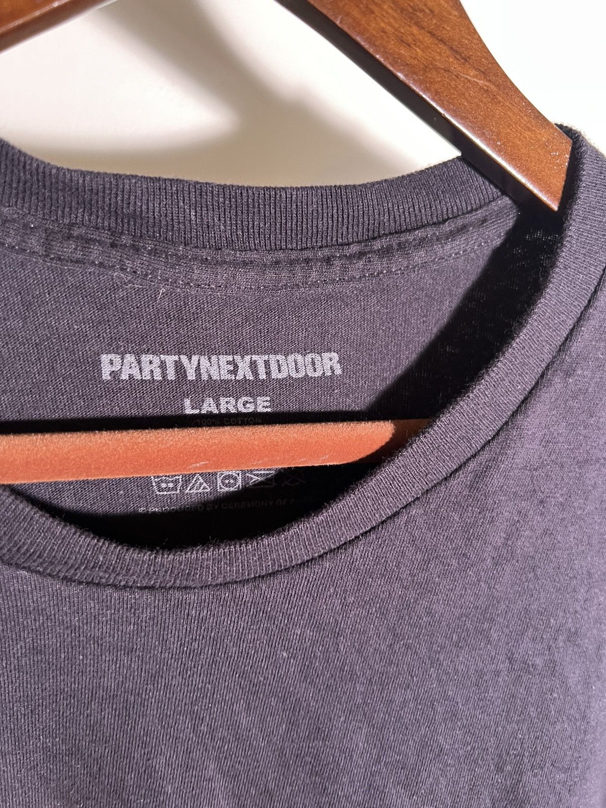 Vintage Partynextdoor Sorry But I’m Outside Streetwear R&B Music Tee Size US L / EU 52-54 / 3 - 6 Thumbnail