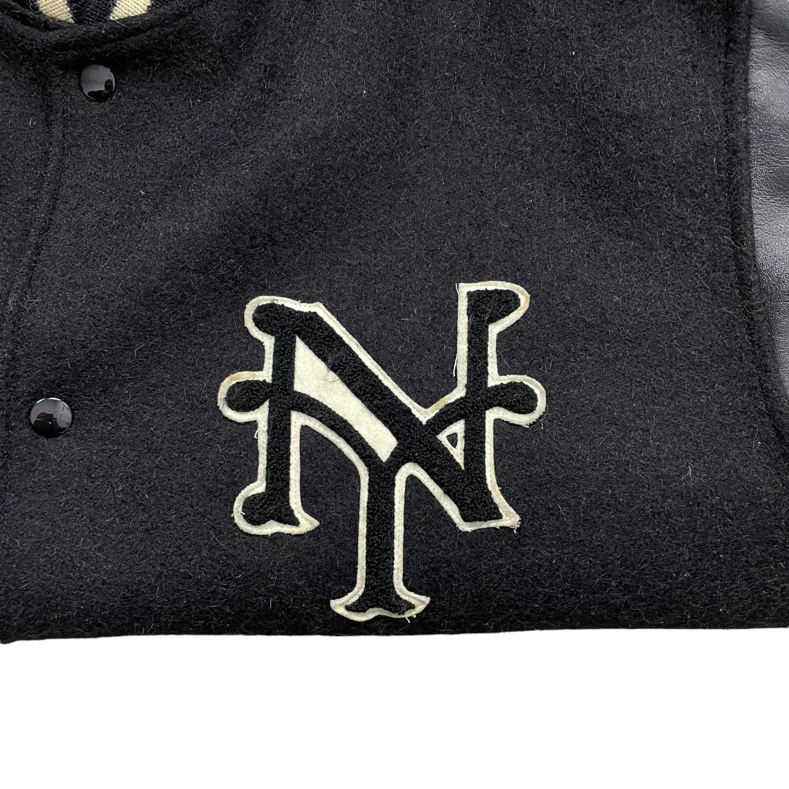 Vintage RARE 90s NEW YORK CUBANS NEGRO LEAGUES VARSITY JACKET XL Size US XL / EU 56 / 4 - 5 Thumbnail