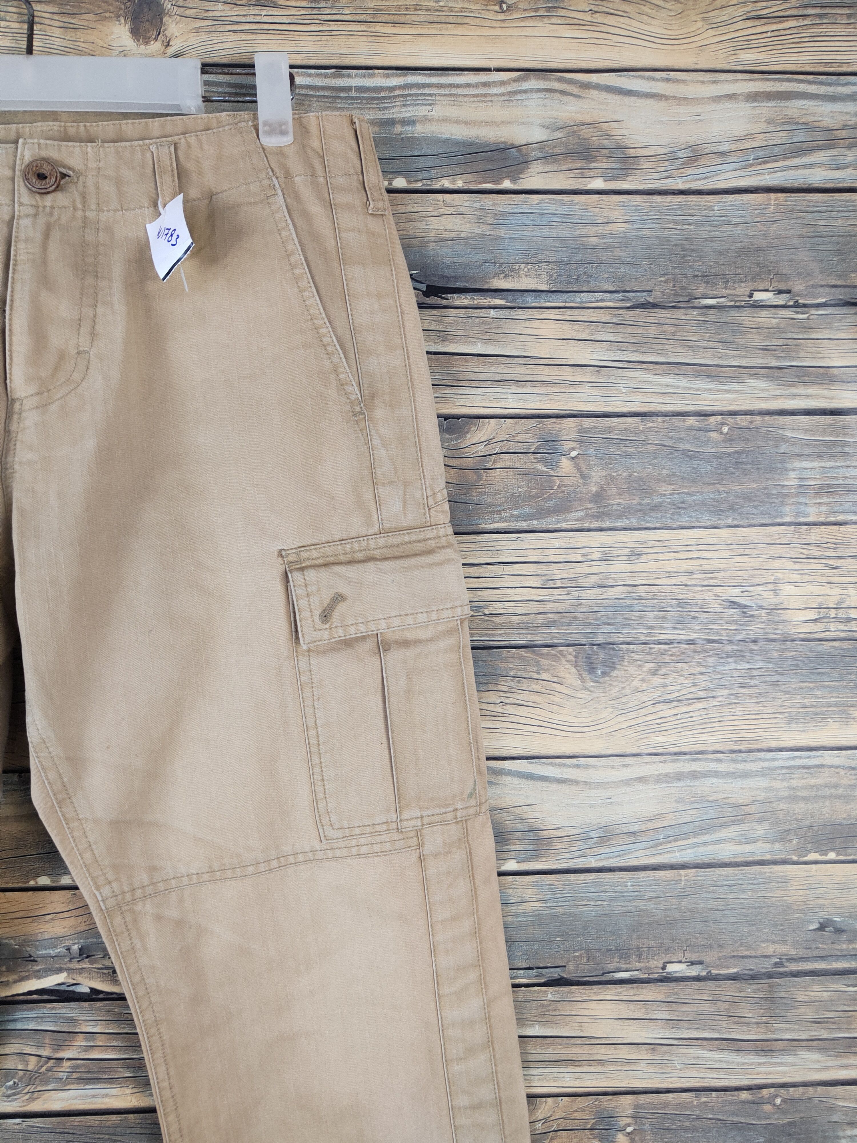 Japanese Brand A.v.v Homme Brown Multipocket Tactical Cargo Pants #W1783 Size US 32 / EU 48 - 5 Thumbnail
