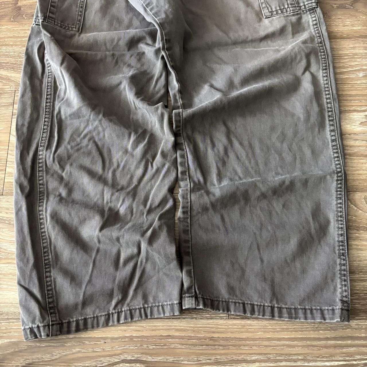 Japanese Brand Crazy Vintage Y2K/2000s Baggy Grey Skater Style Cargo Pants! 40x30 Size US 40 / EU 56 - 6 Thumbnail