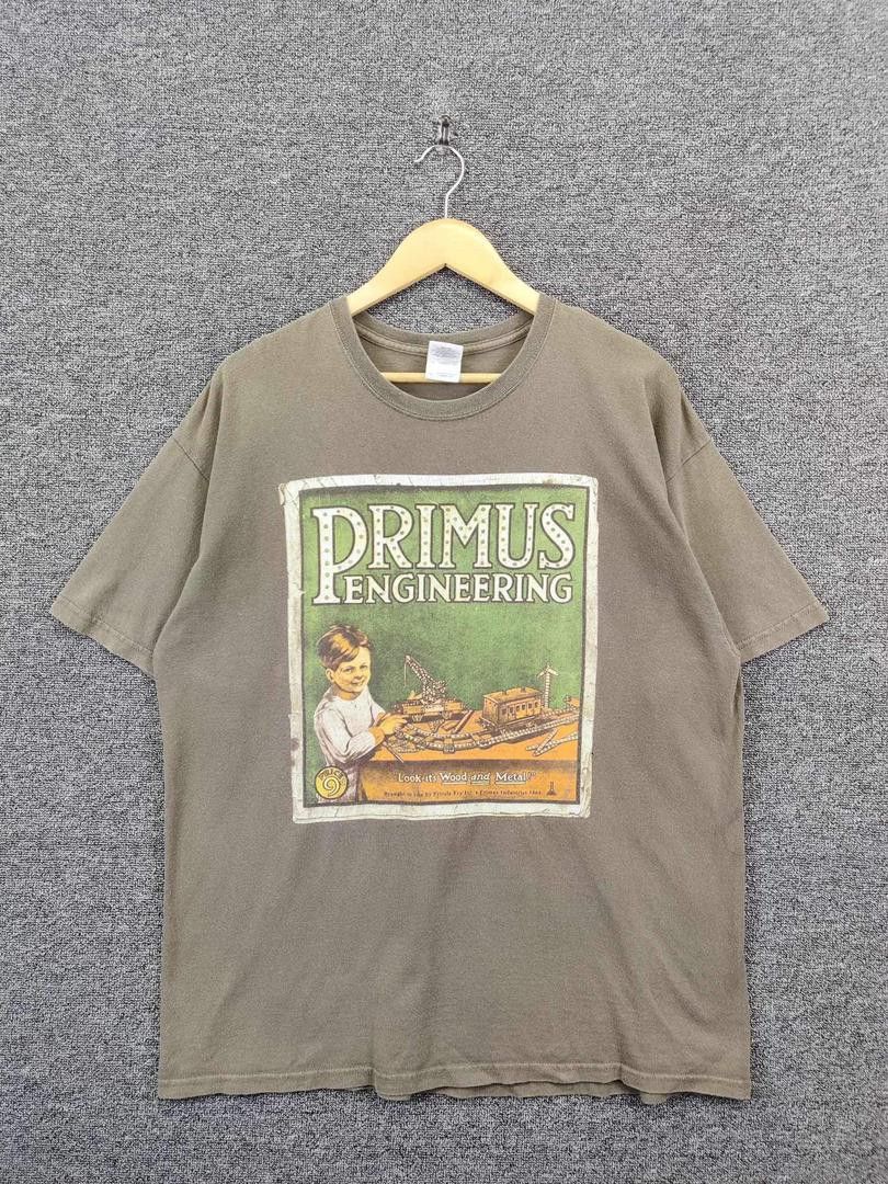 Vintage Primus Engineering Band Tee Tshirt
