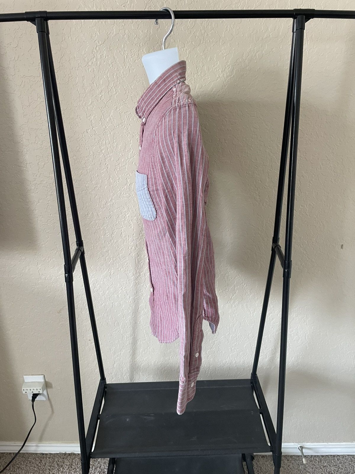 Band Of Outsiders Striped Button Down Cotton Shirt Size US XS / EU 42 / 0 - 6 Thumbnail