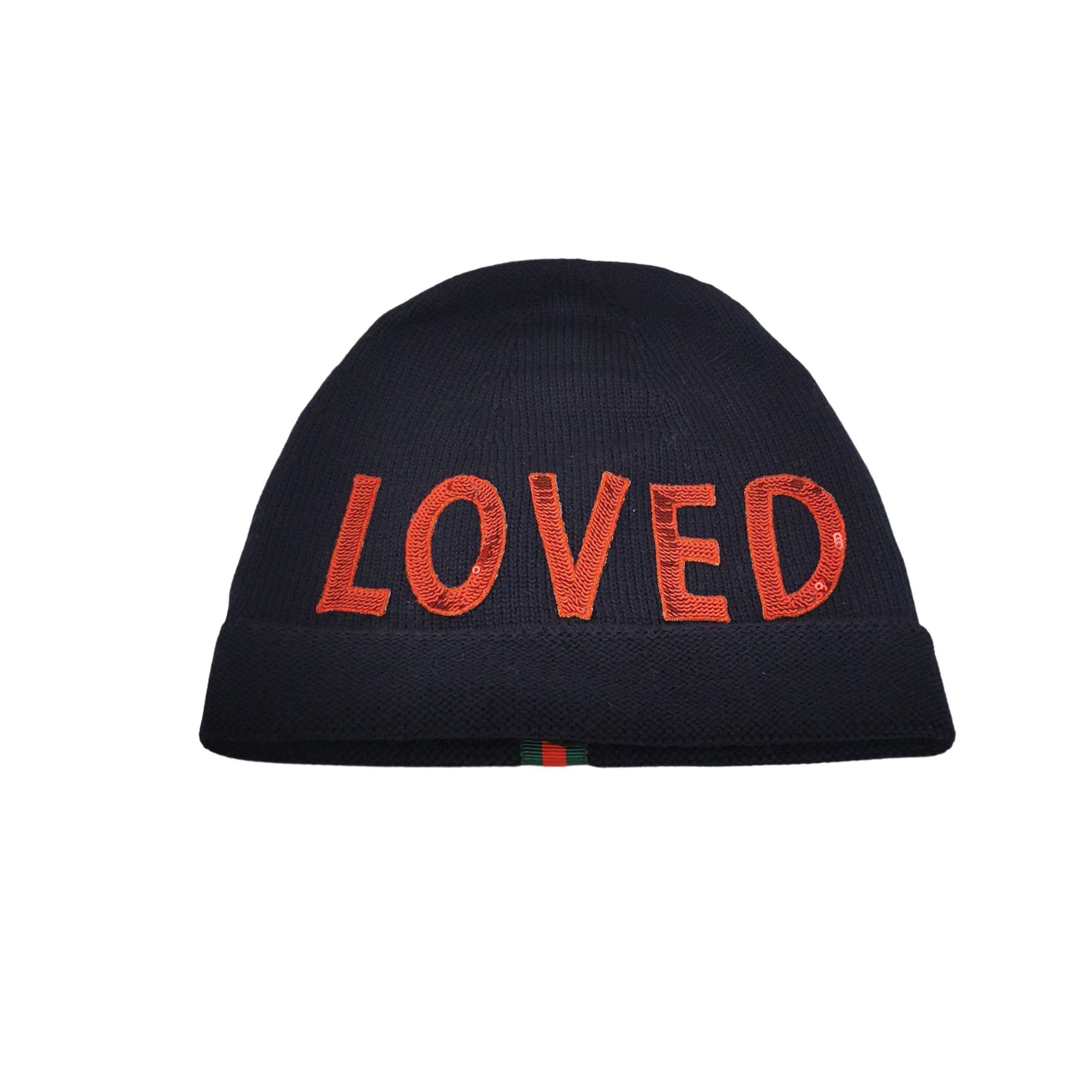 Gucci Gucci LOVED Sequin Wool Beanie Size M Size ONE SIZE - 1 Thumbnail