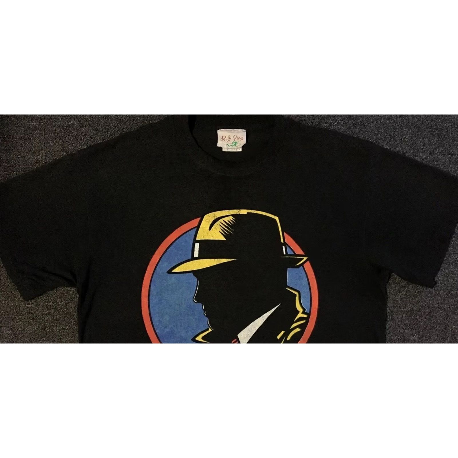 Disney VINTAGE Dick Tracy Promo Shirt M Disney Cartoon Movie TV Grunge 80s 90s Mickey Minnie Disney USA Black Mens Short Sleeve T-Shirt Size M Size US M / EU 48-50 / 2 - 6 Thumbnail