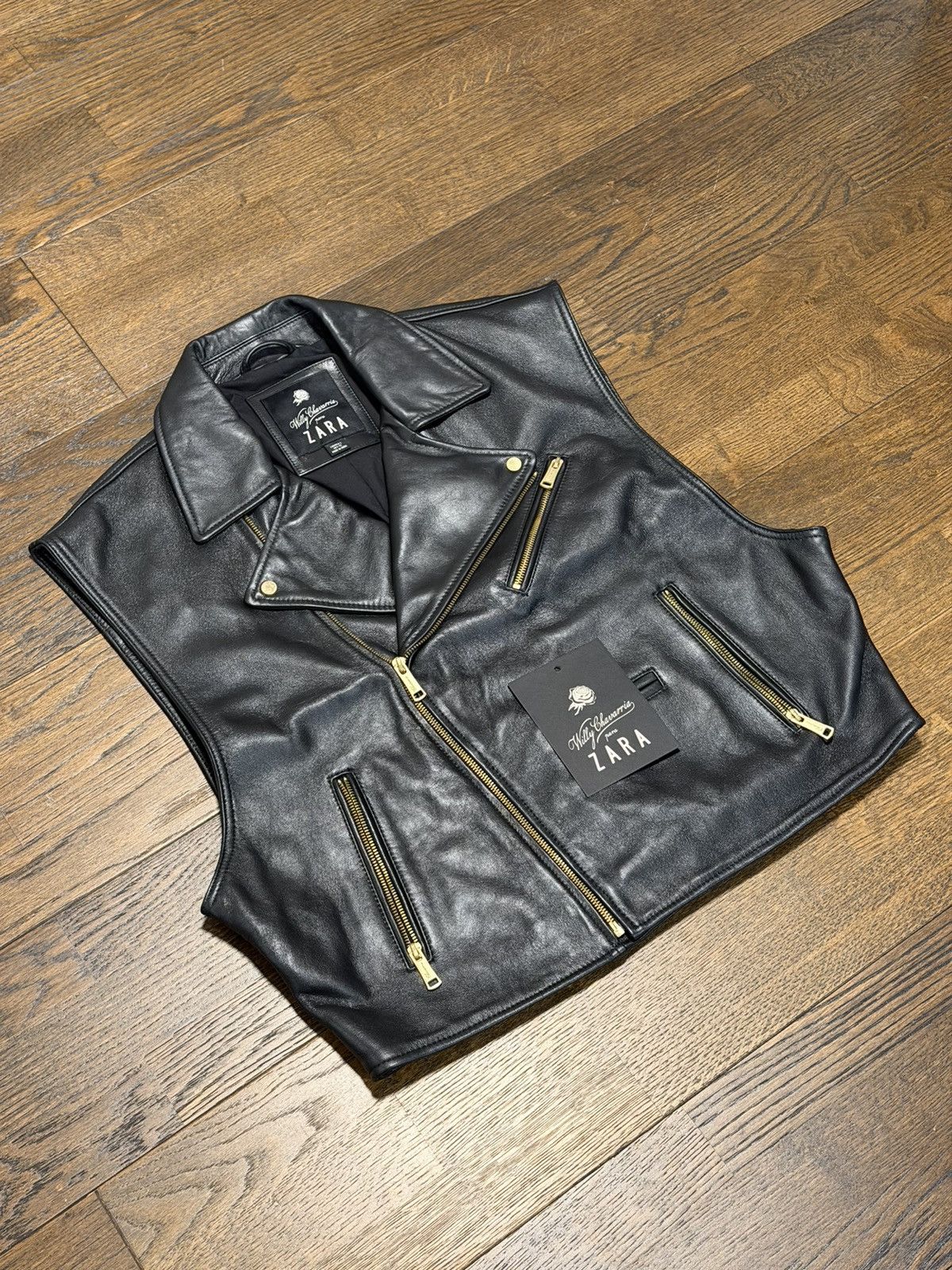 Willy Chavarria Willy Chavarria x Zara leather vest Size US L / EU 52-54 / 3 - 3 Thumbnail