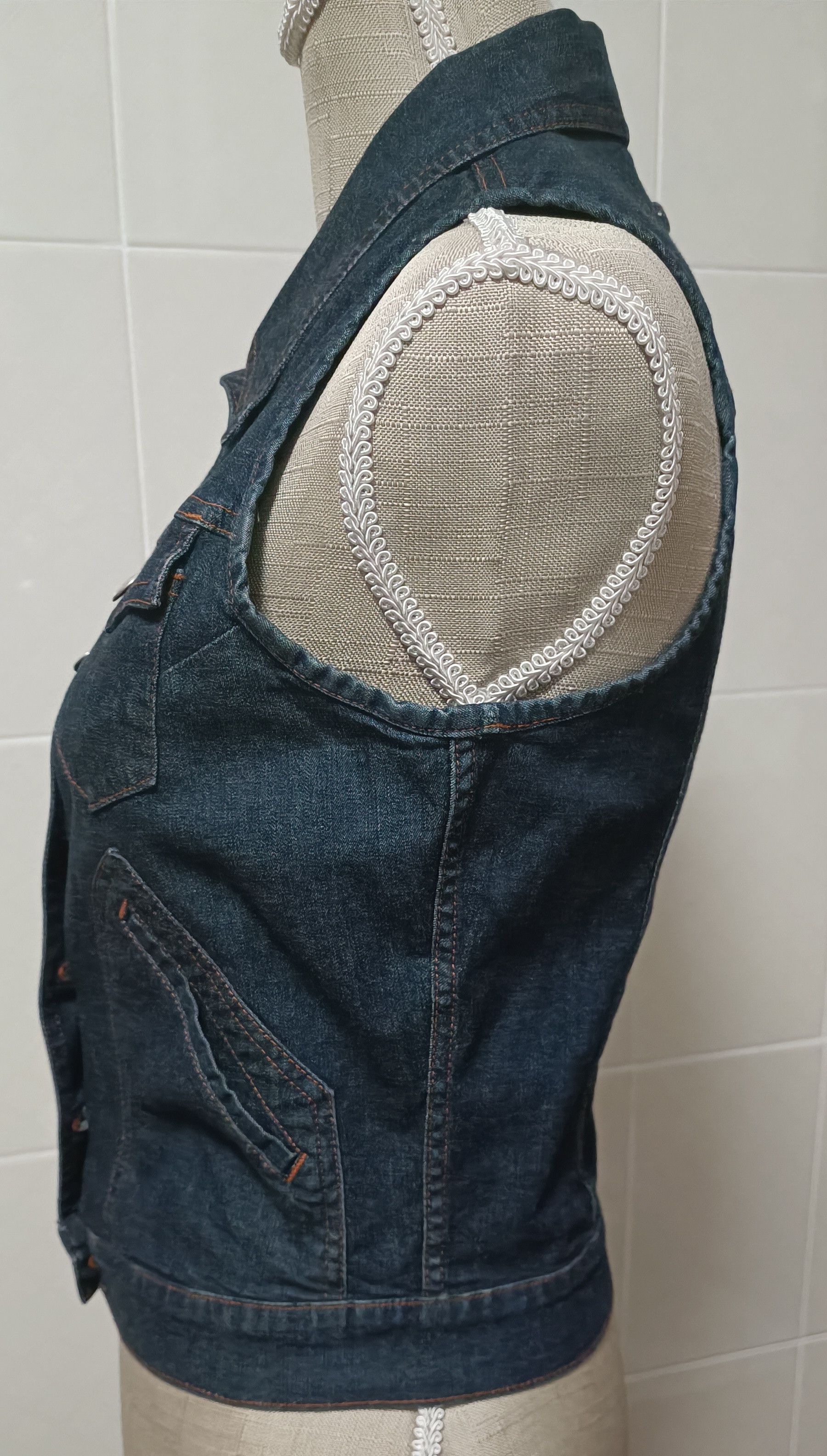 Jean Paul Gaultier SS2000 - Detachable short jacket Size M / US 6-8 / IT 42-44 - 14 Thumbnail