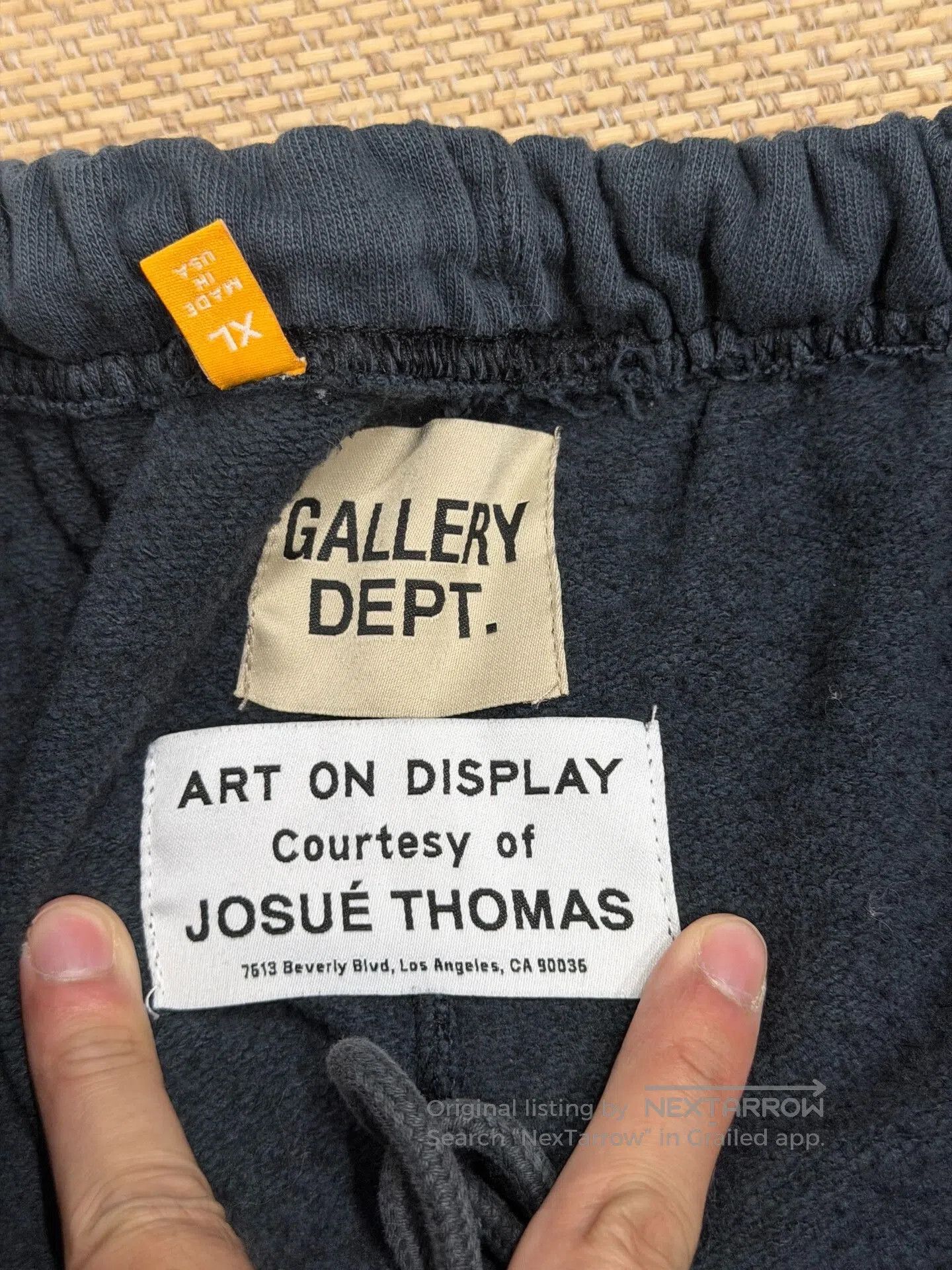 Gallery Dept. Gallery Dept. Dark Ink Jogger Pants. Size US 40 / EU 56 - 5 Thumbnail