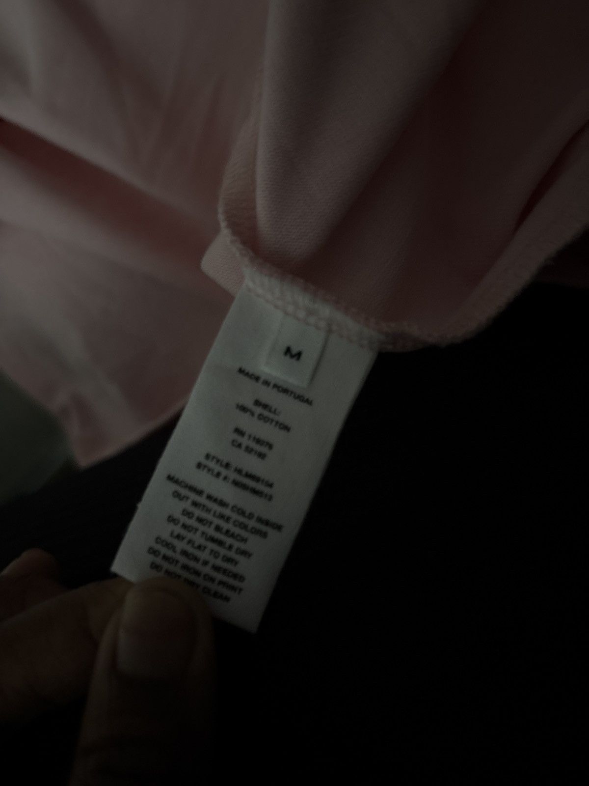 Helmut Lang Helmut Lang Pink Phot Tshirt Size US M / EU 48-50 / 2 - 3 Thumbnail